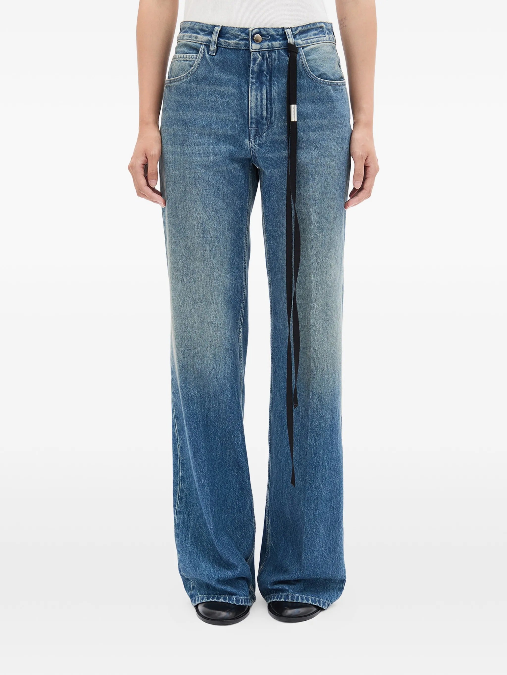 Vive 5 pockets straight leg trousers