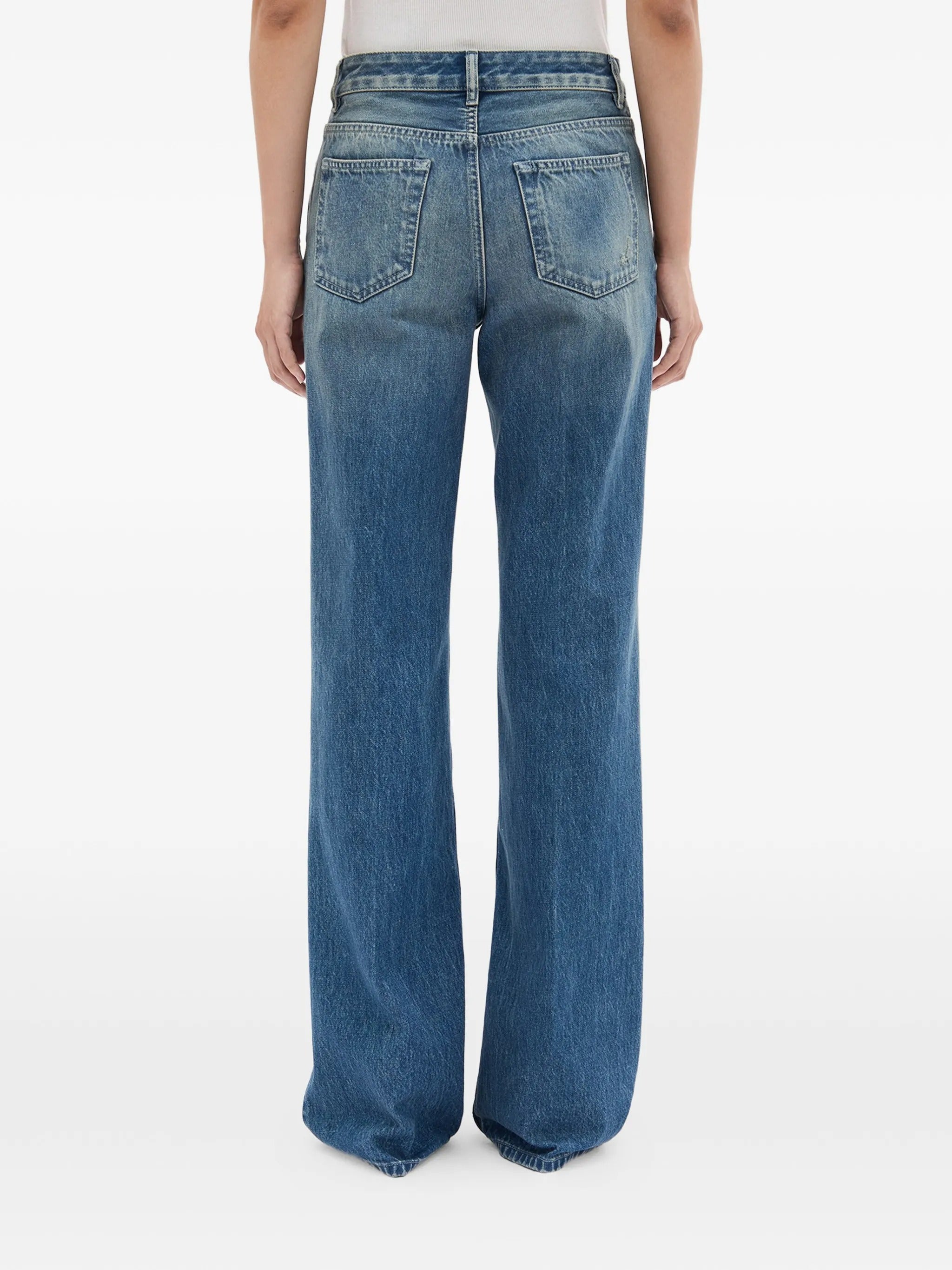 Vive 5 pockets straight leg trousers