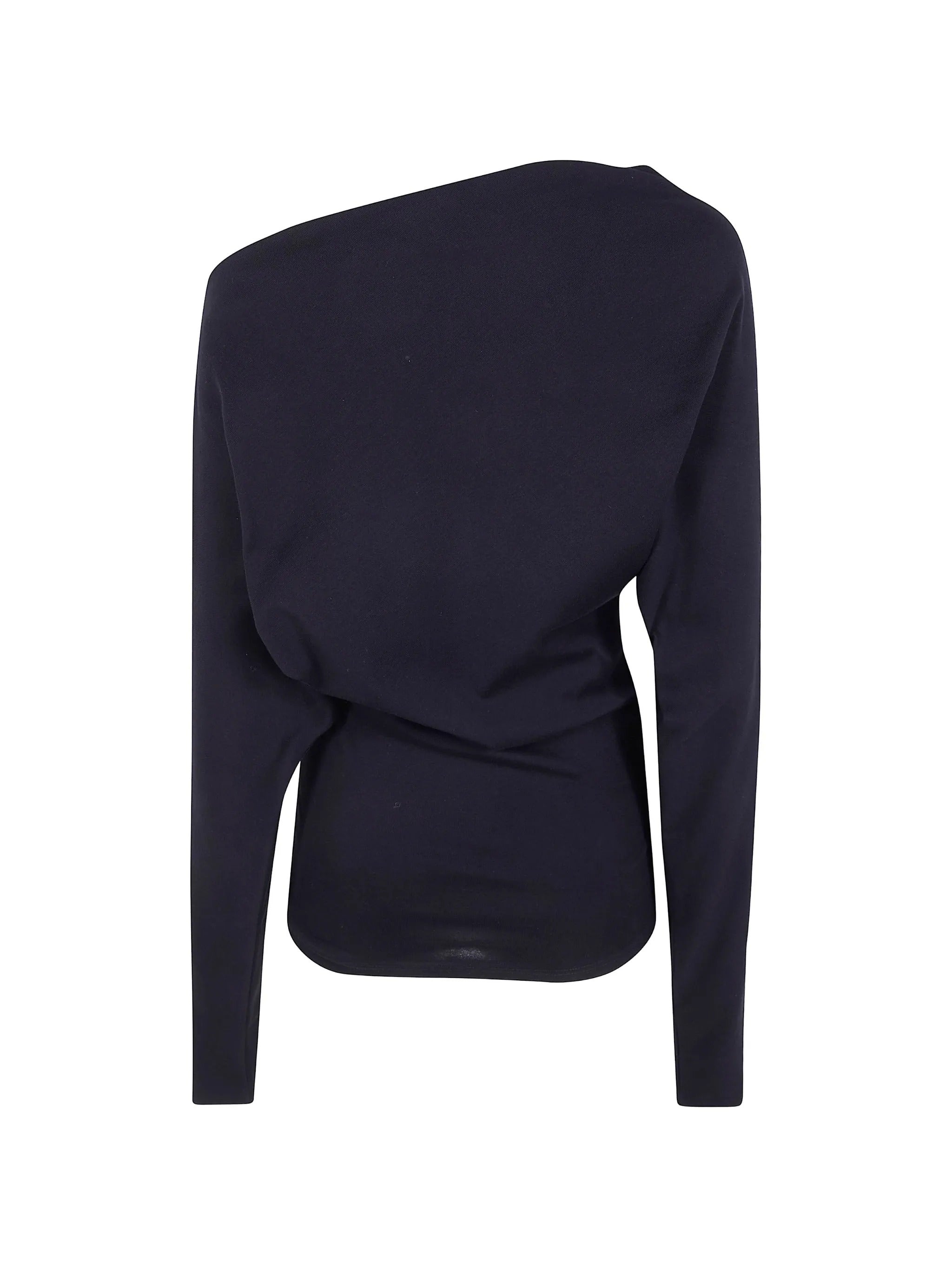 Roos bias cut drop shoulder top