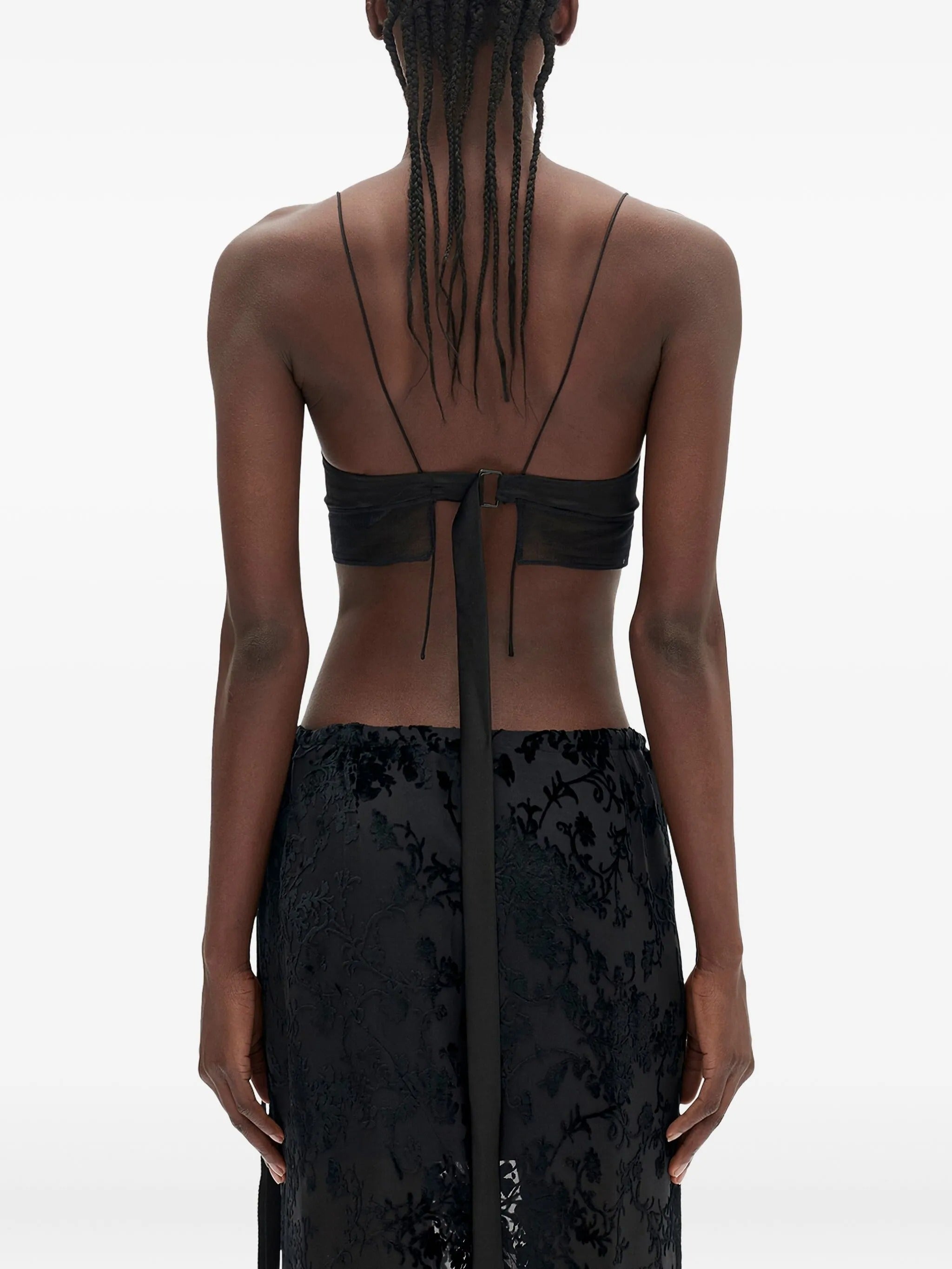 Abelina bra with tulle border