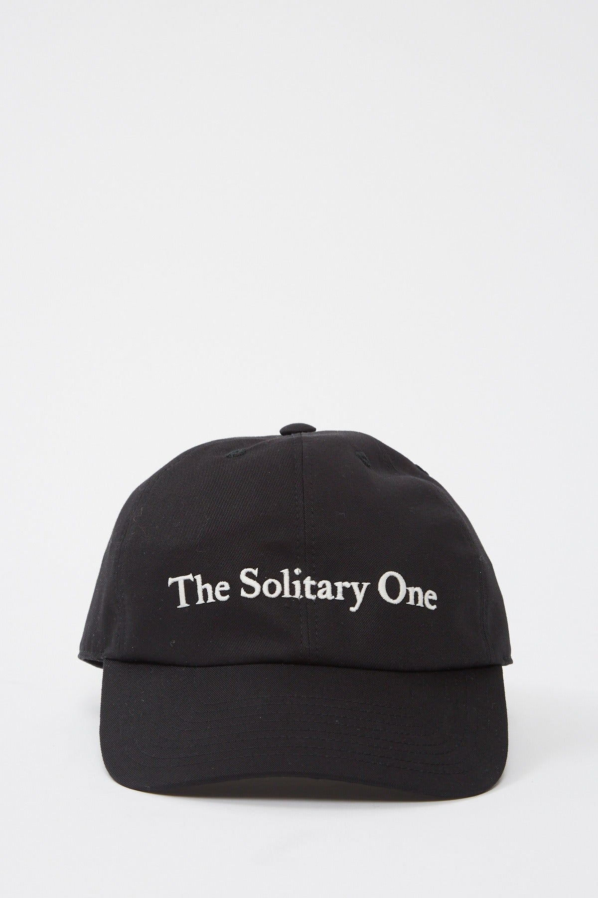 Tem baseball cap with "the solitary one" embroidery