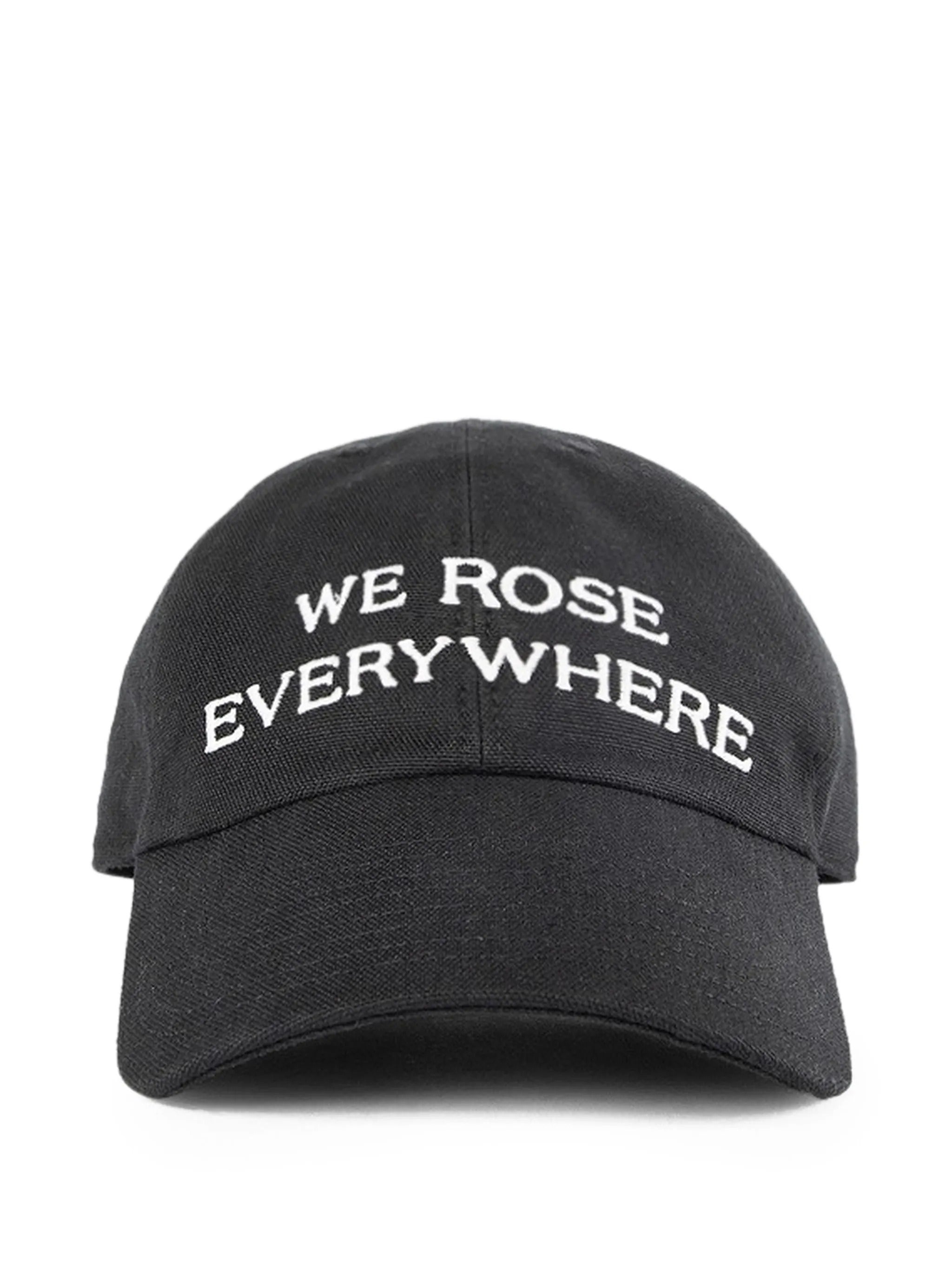 Ini baseball cap with "we rose everywhere" embroidery