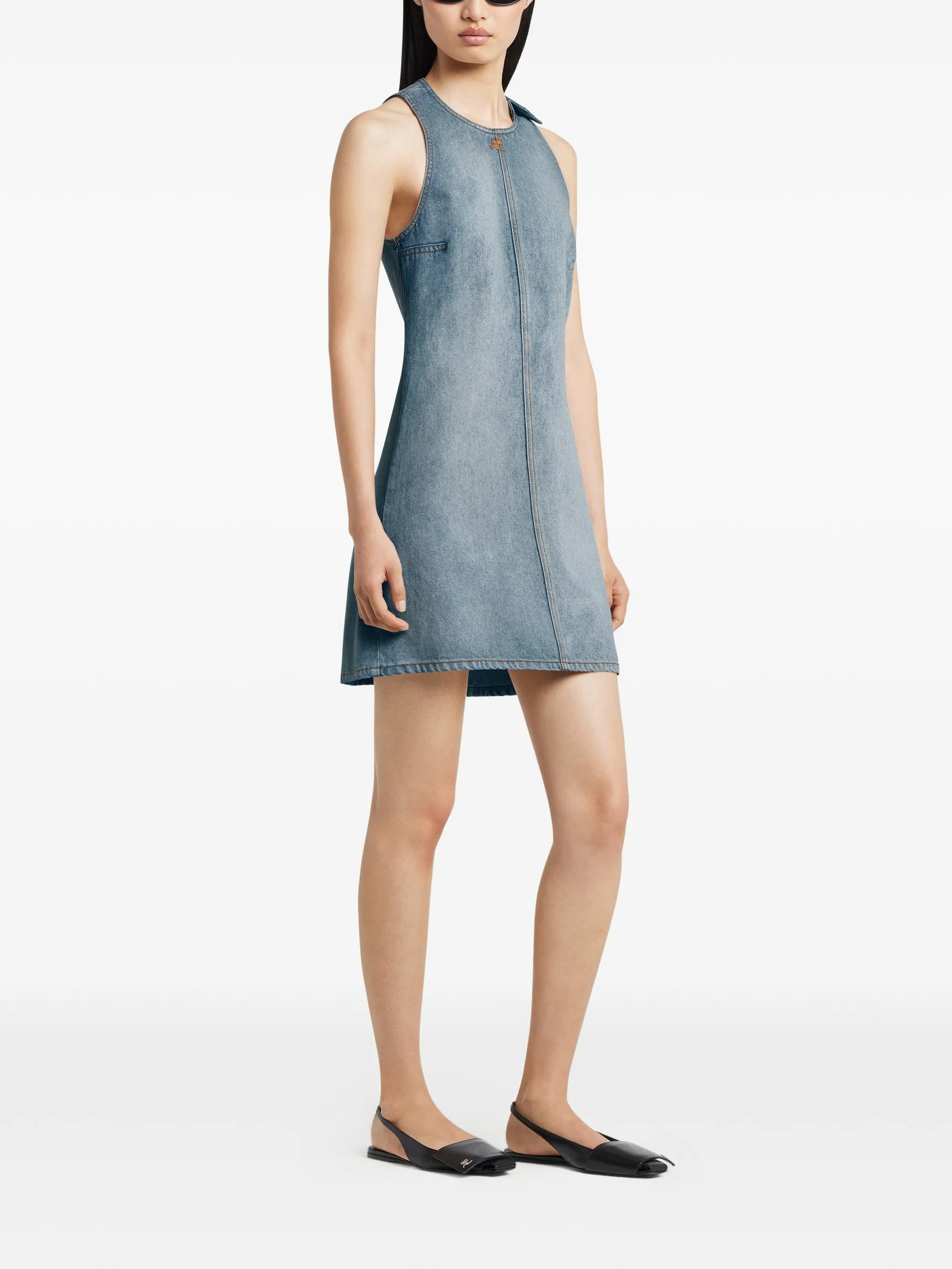 Heritage denim a-line dress