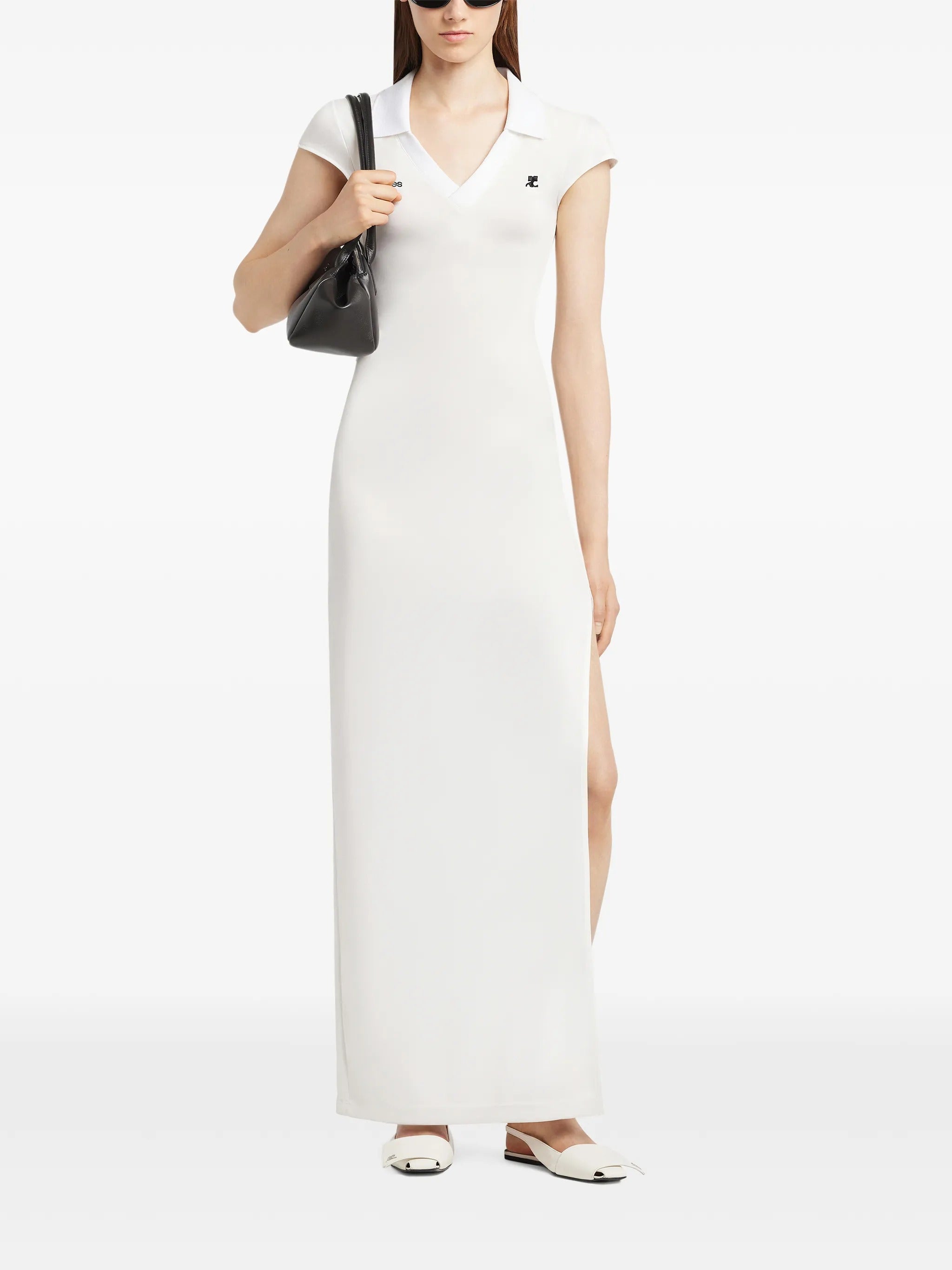 Sports polo long dress