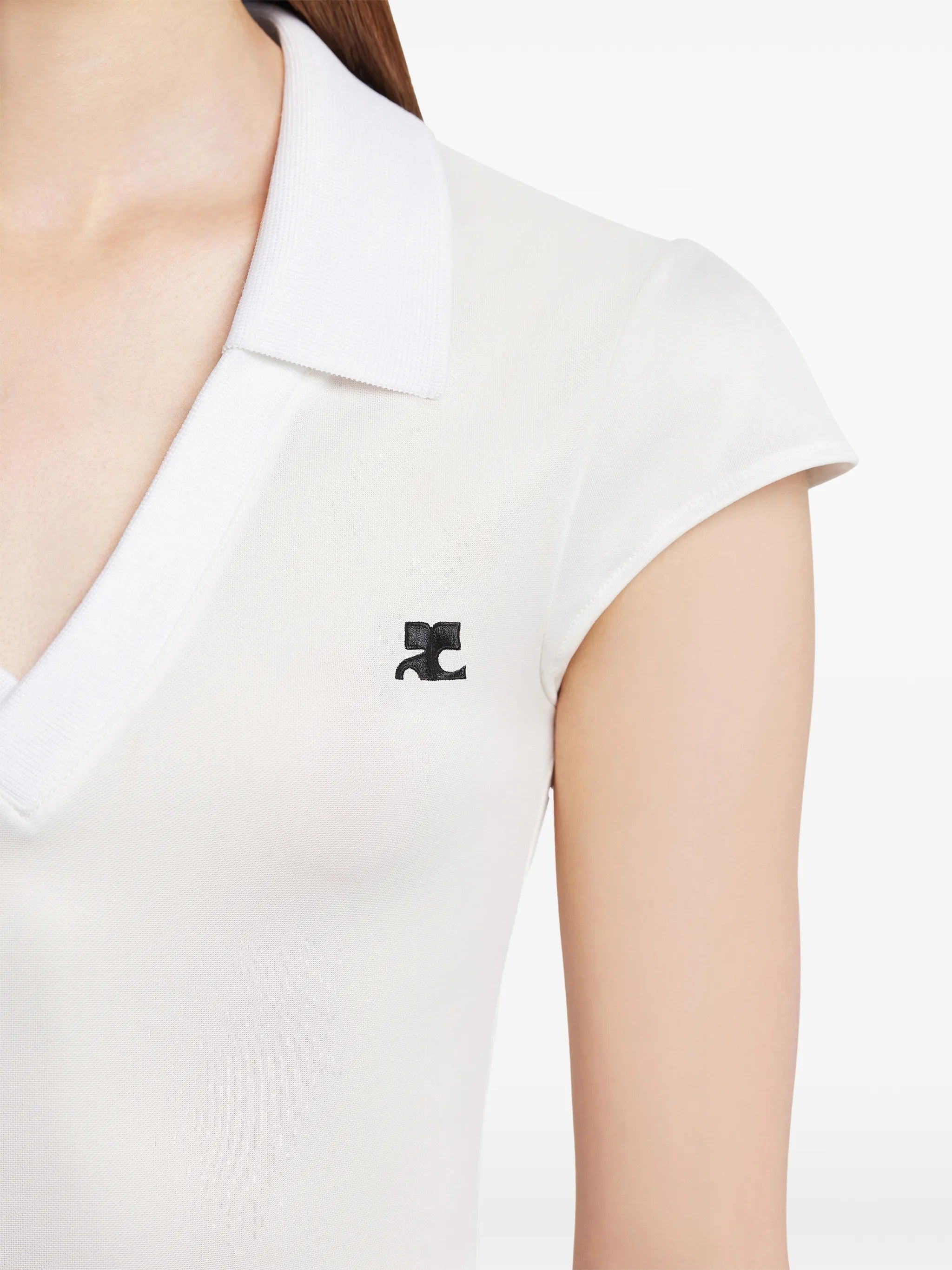 Sports polo long dress