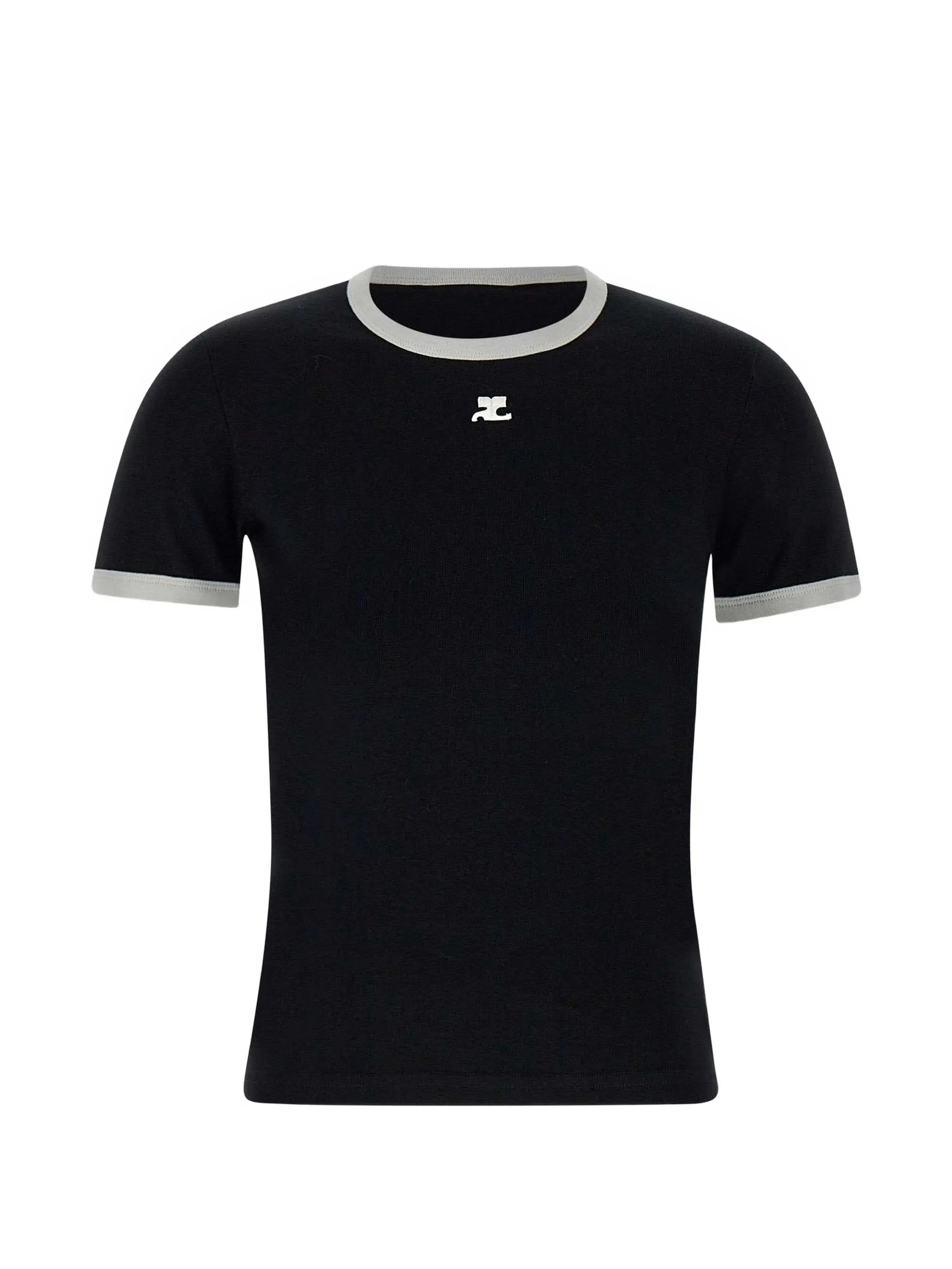 Signature contrast t-shirt