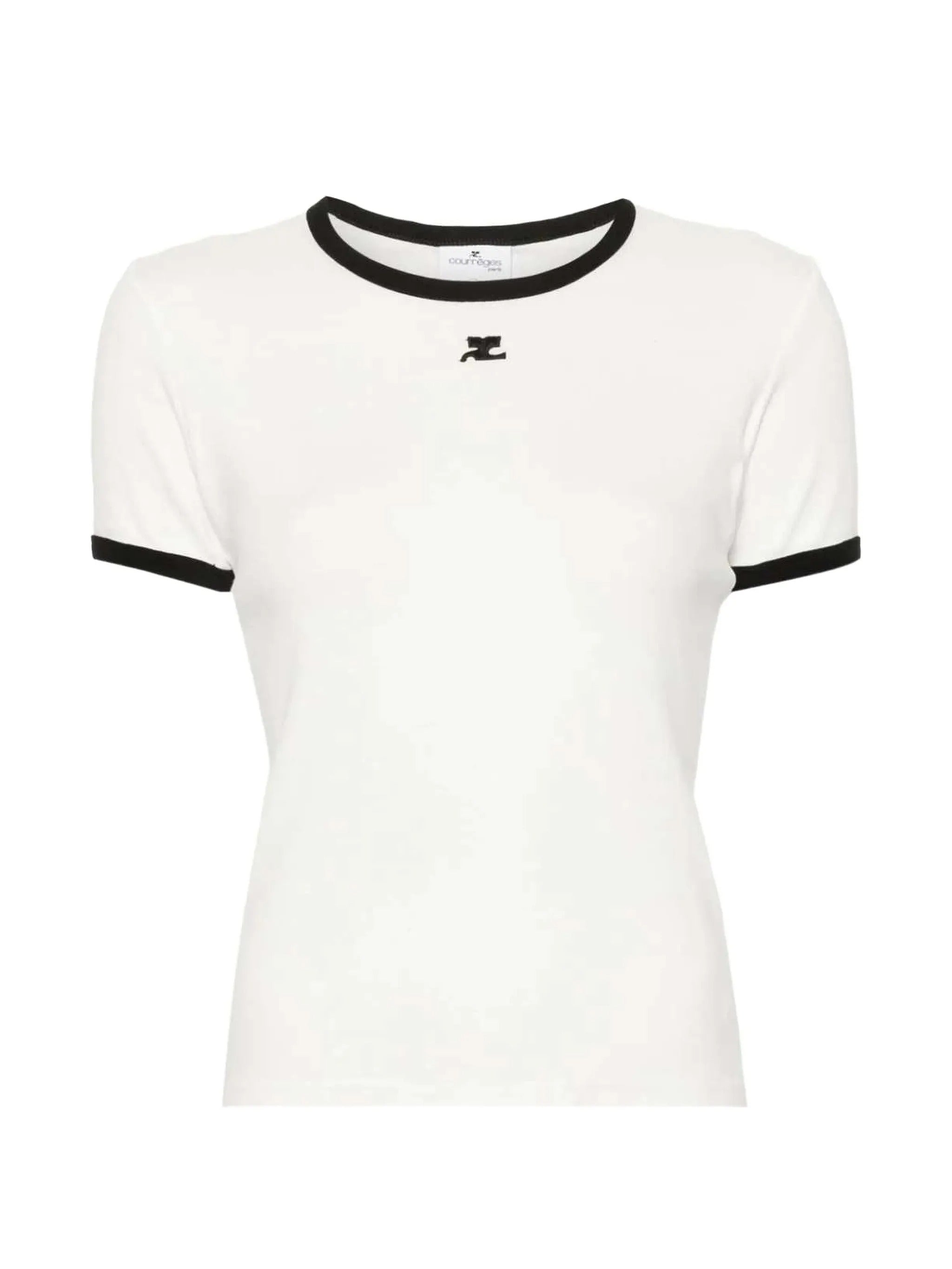 Signature contrast t-shirt