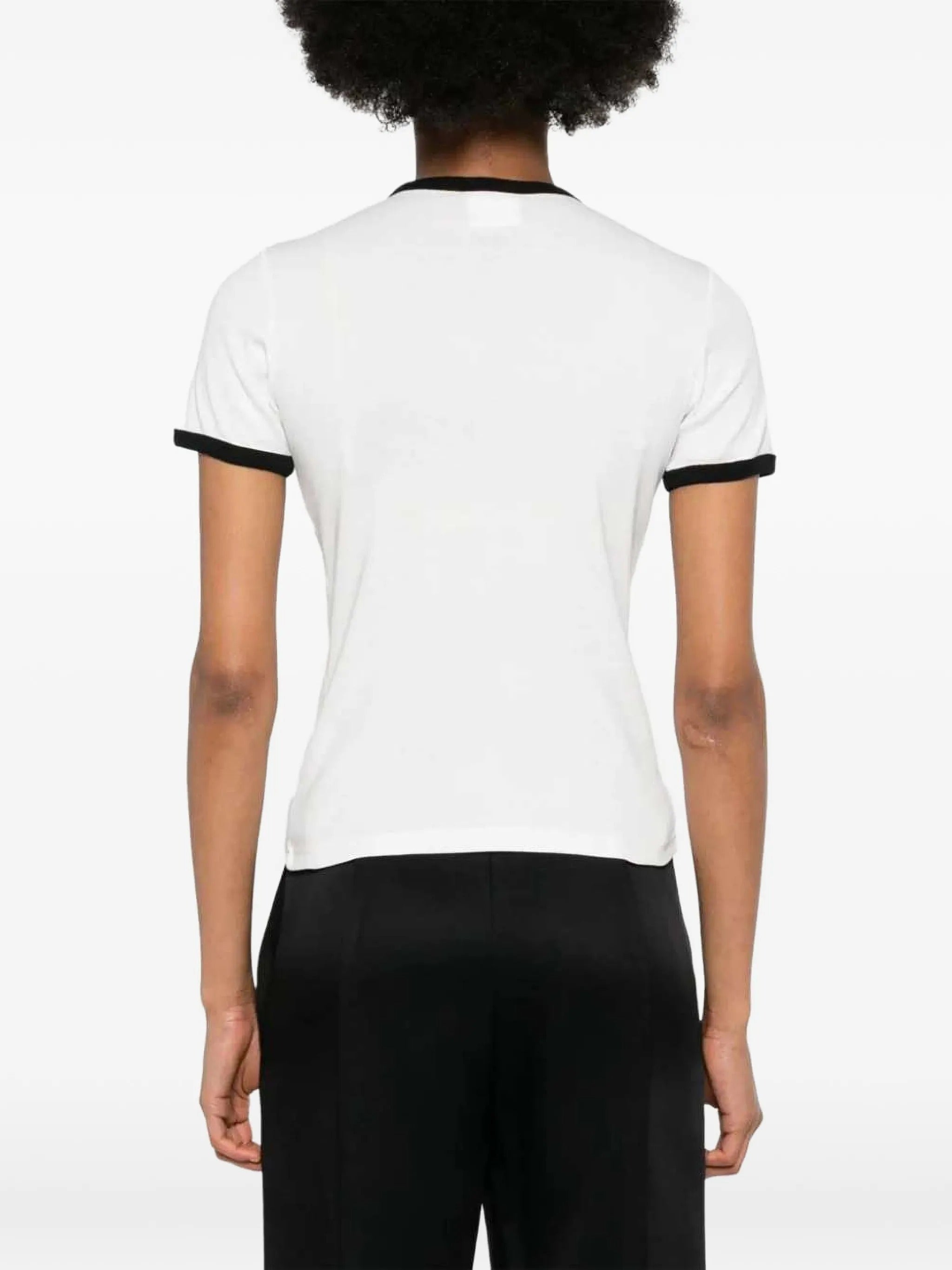 Signature contrast t-shirt