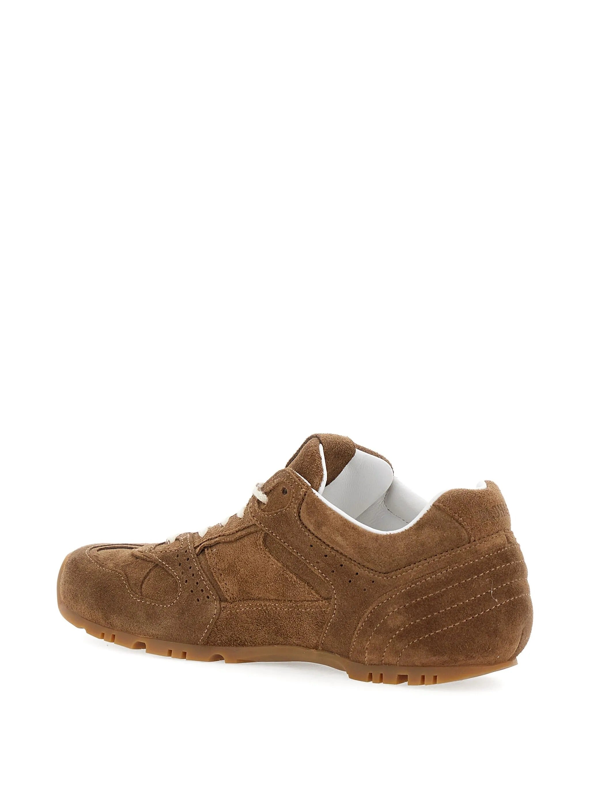 Tb.56 suede brown leather sneakers