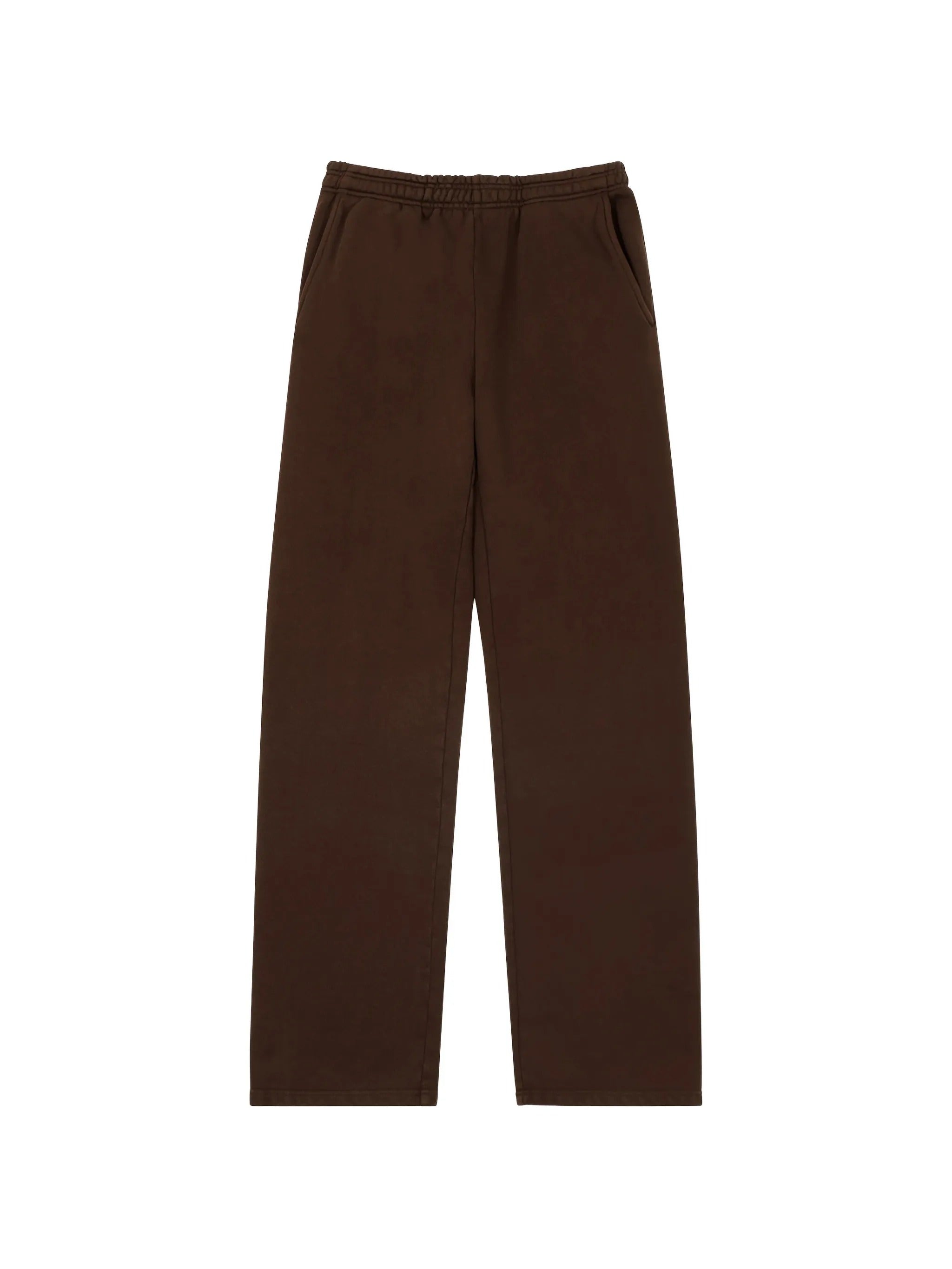Straight leg sweatpant