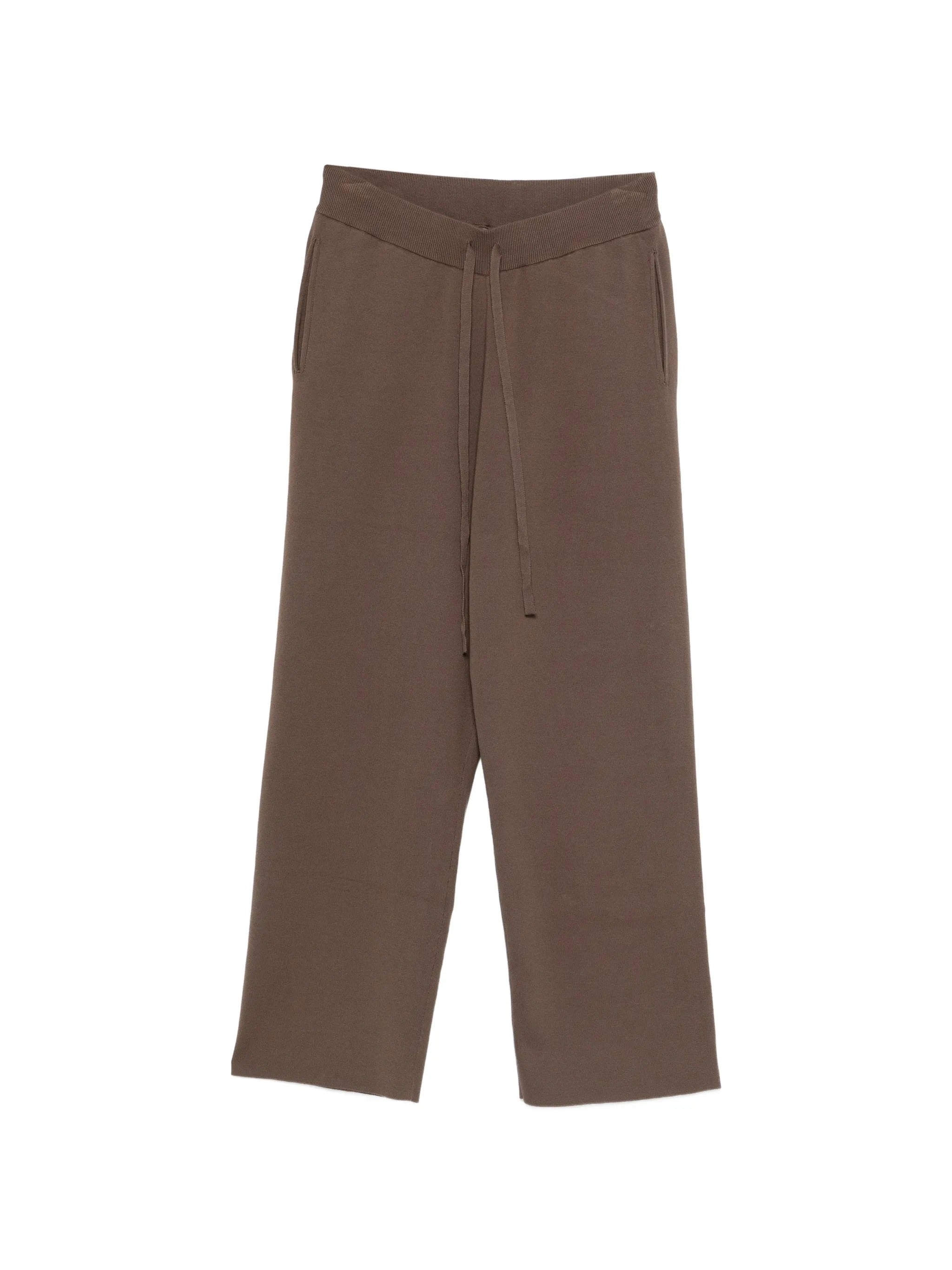 Straight leg knit pant