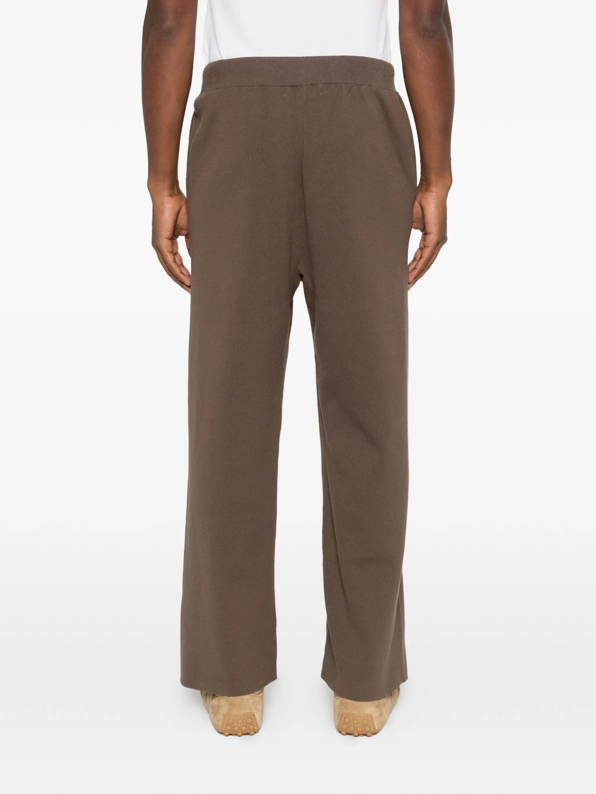 Straight leg knit pant