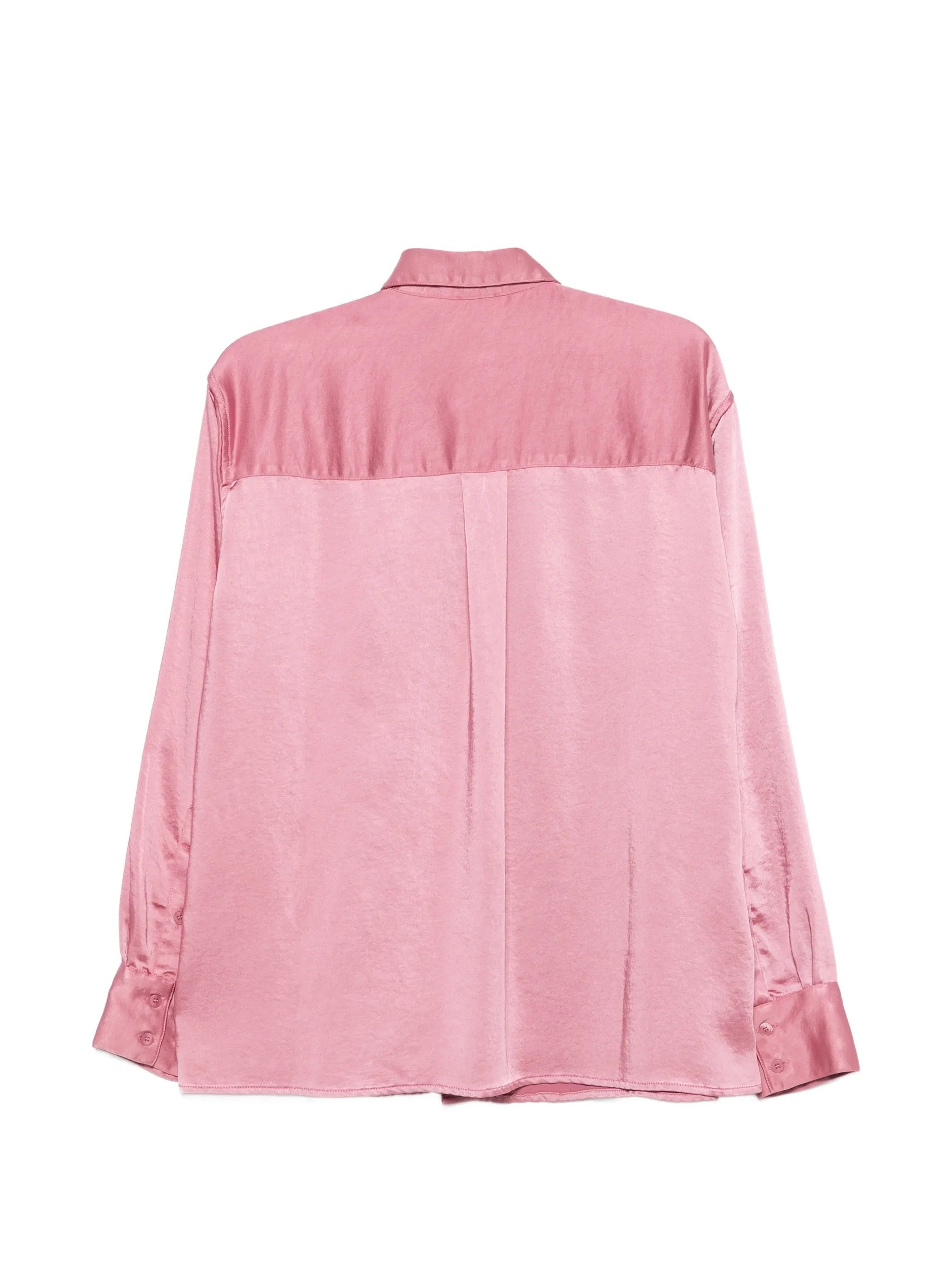 Sam shirt satin washed pink