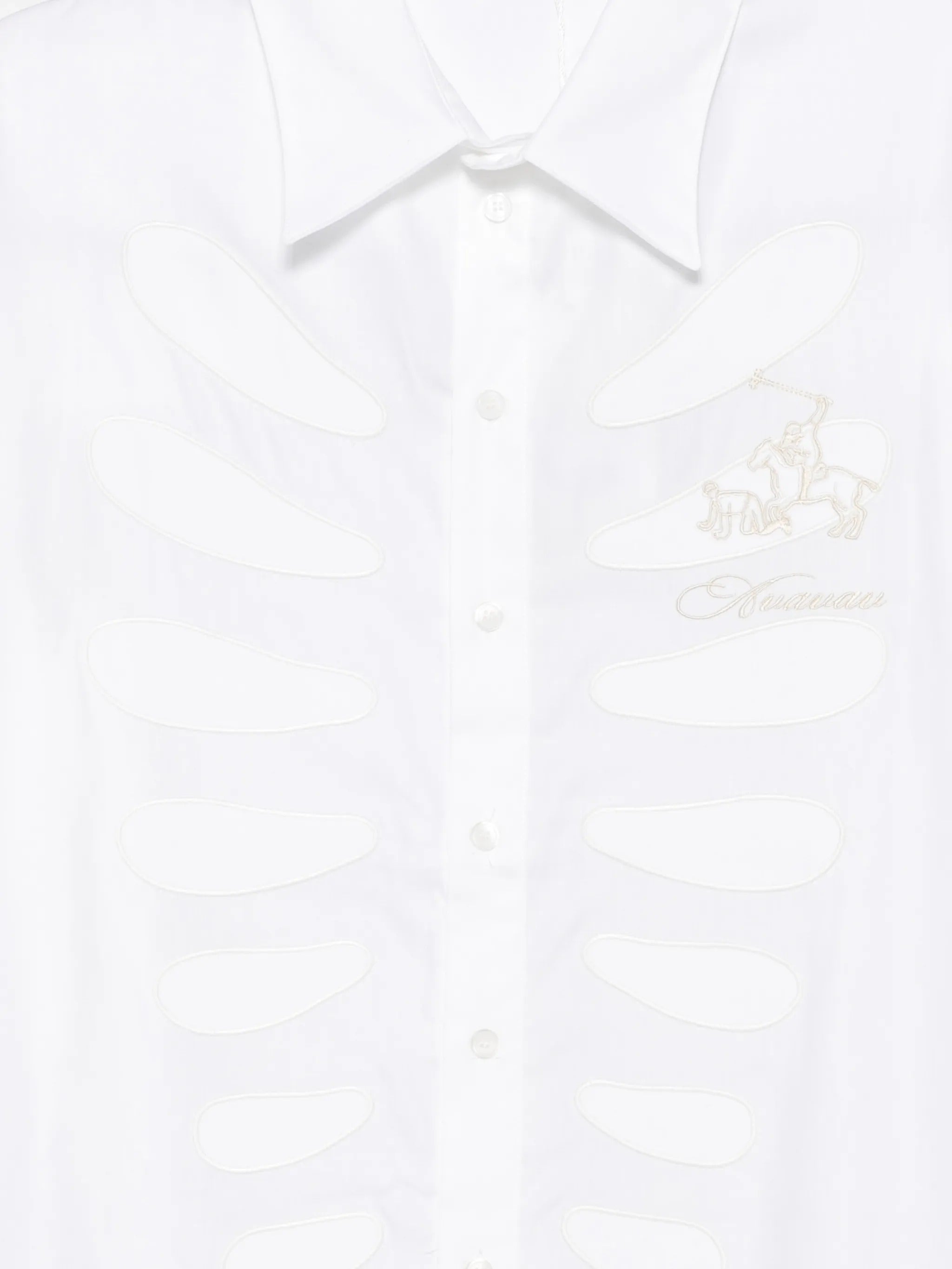 Sam cut-out shirt polo