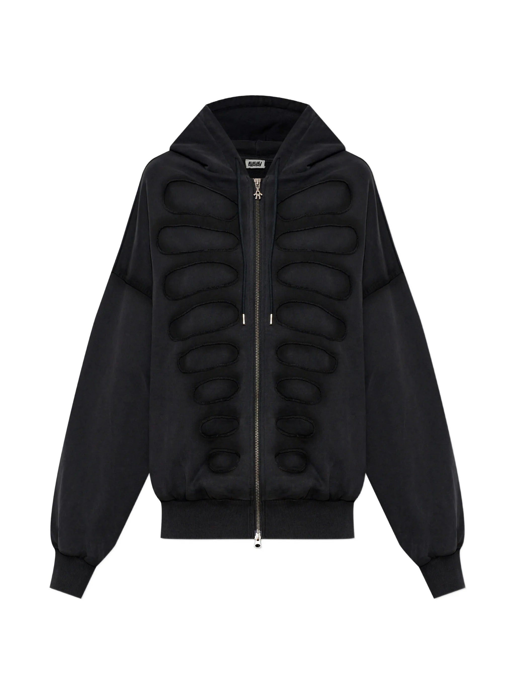 Tim os shoulderless hoodie "fake" cut application