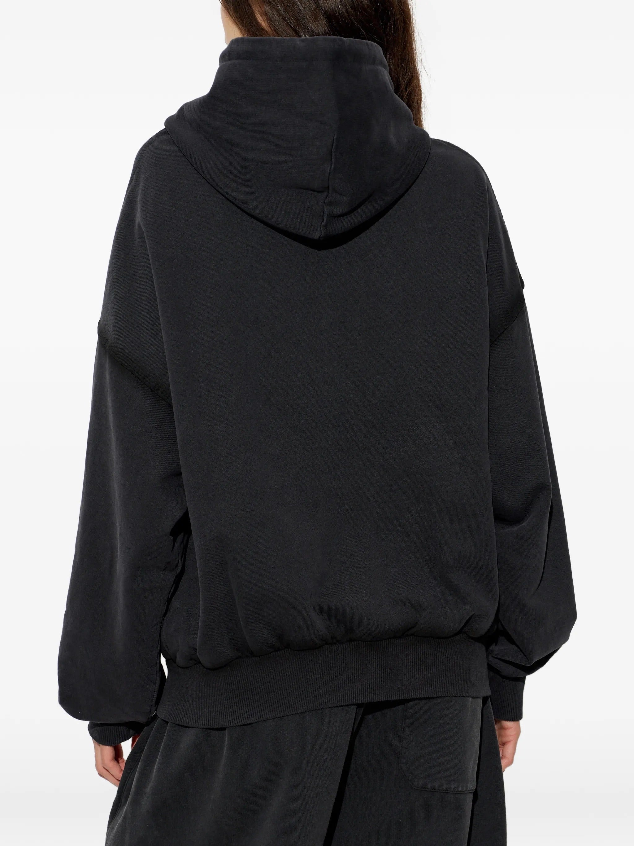 Tim os shoulderless hoodie "fake" cut application
