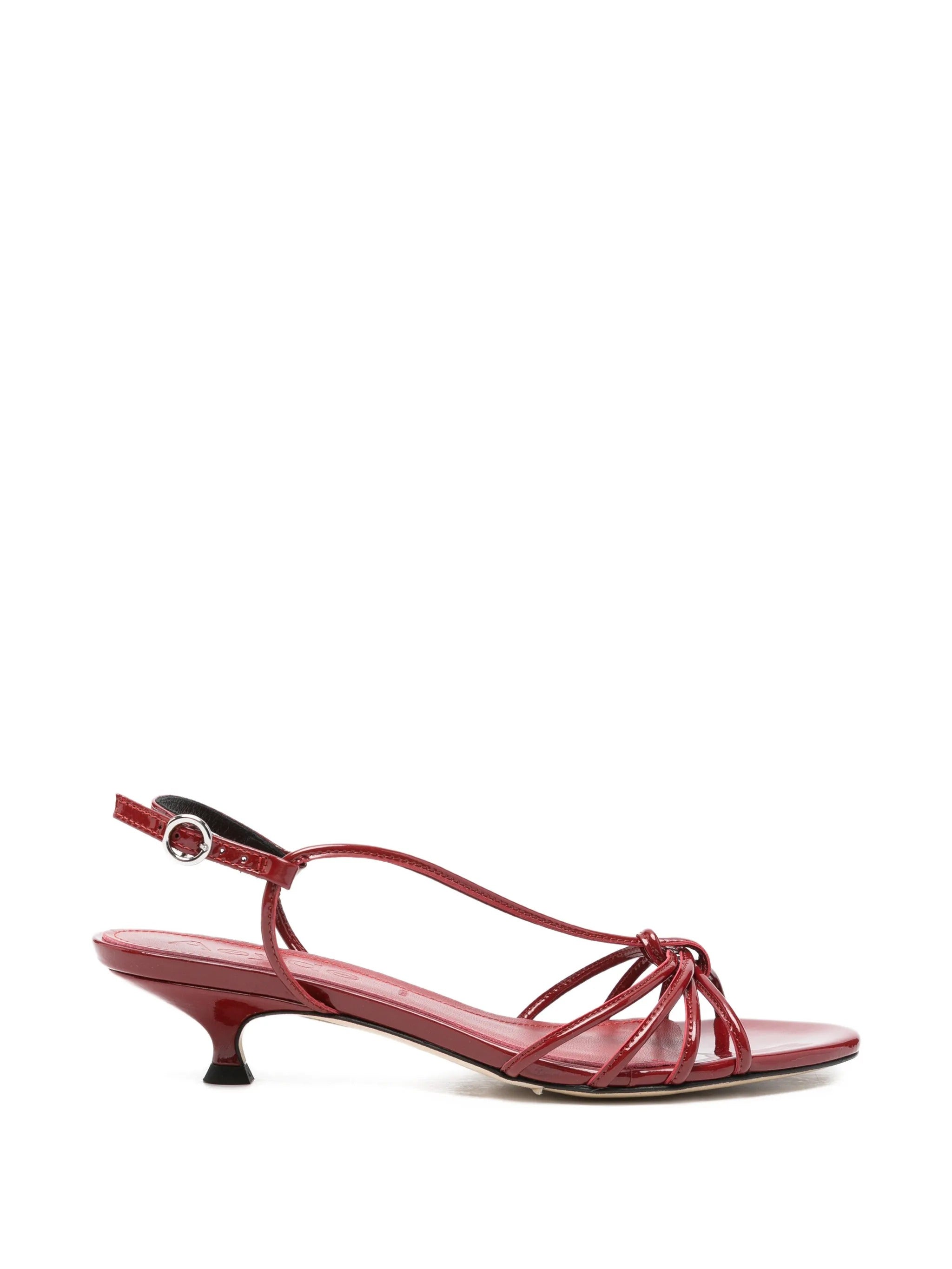 Amara patent calf leather blood