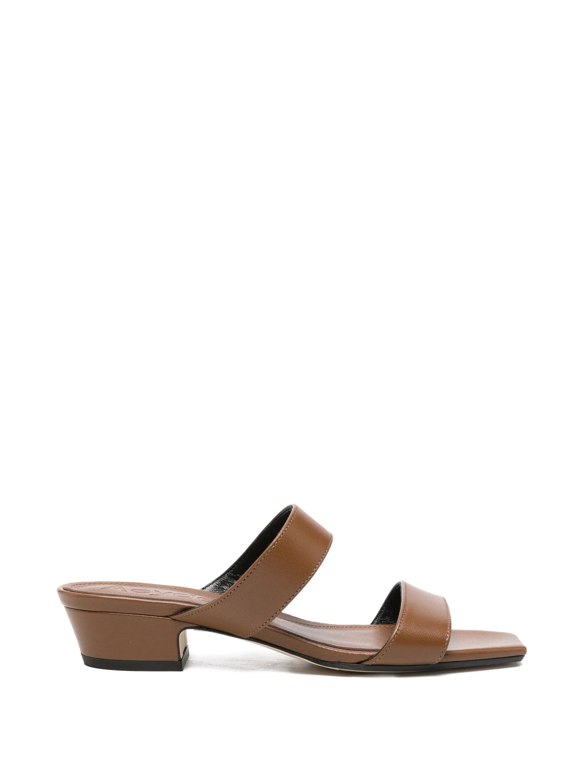 Kemi nappa leather tobacco