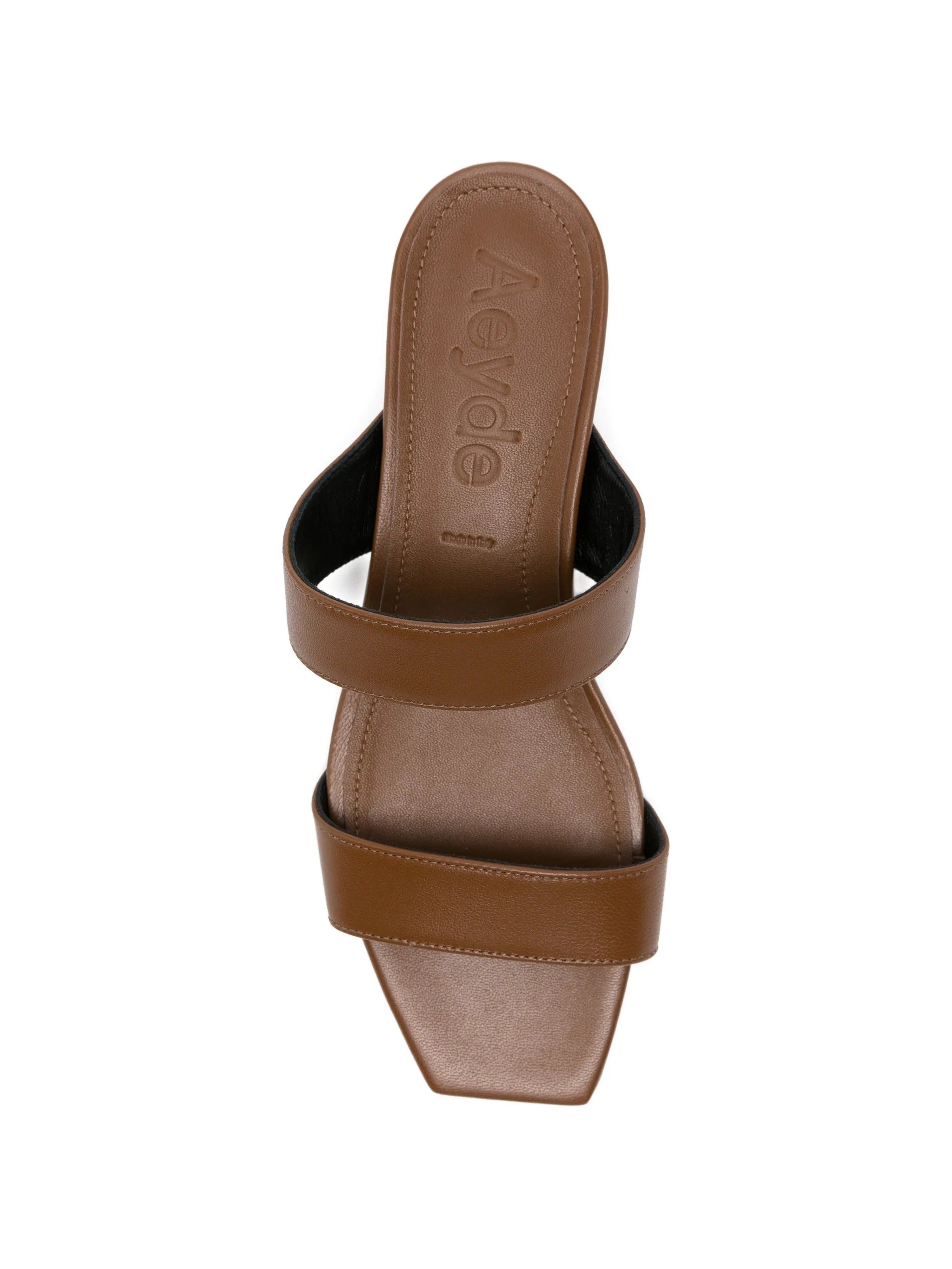Kemi nappa leather tobacco