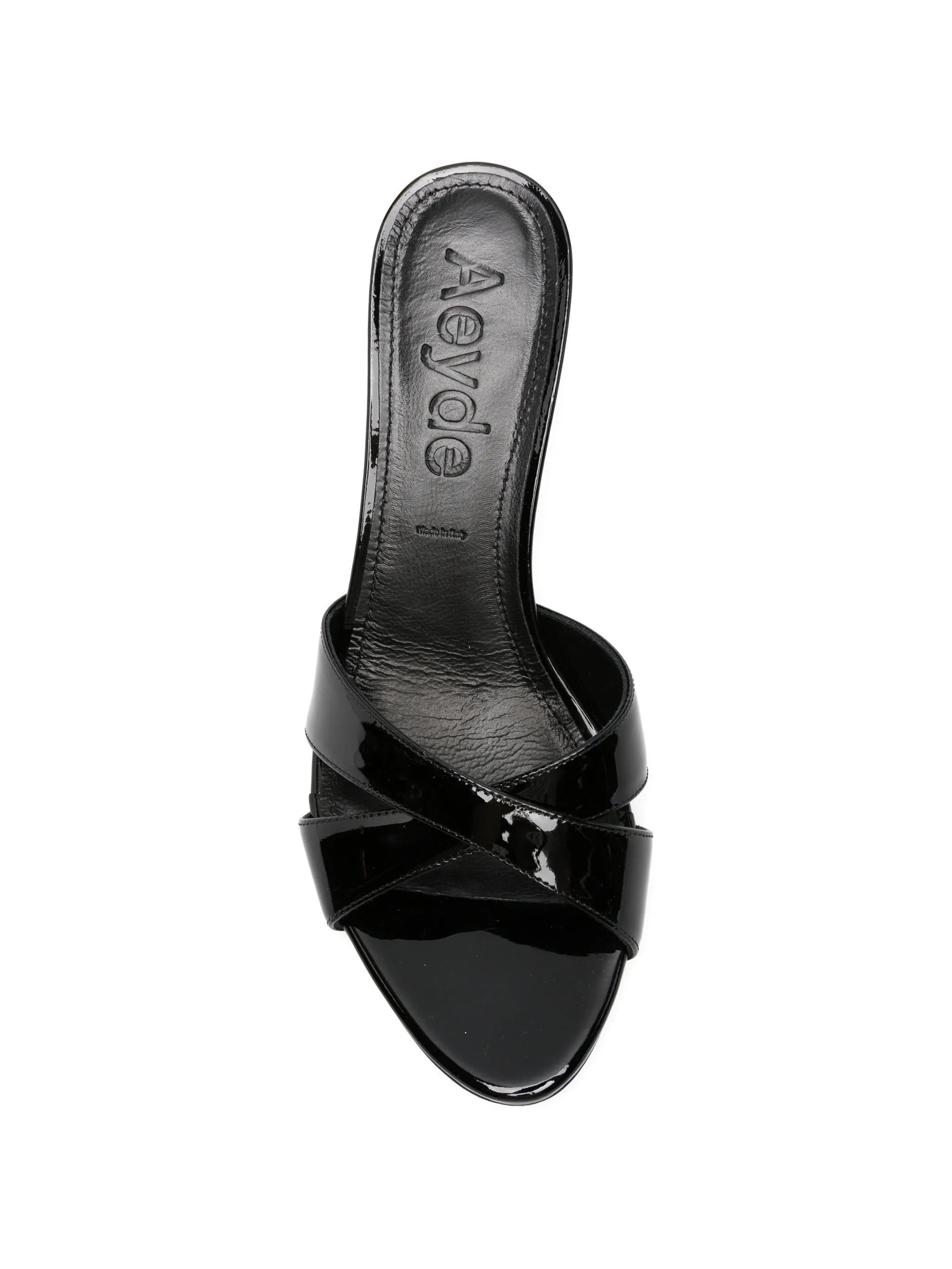 Vero patent calf leather black