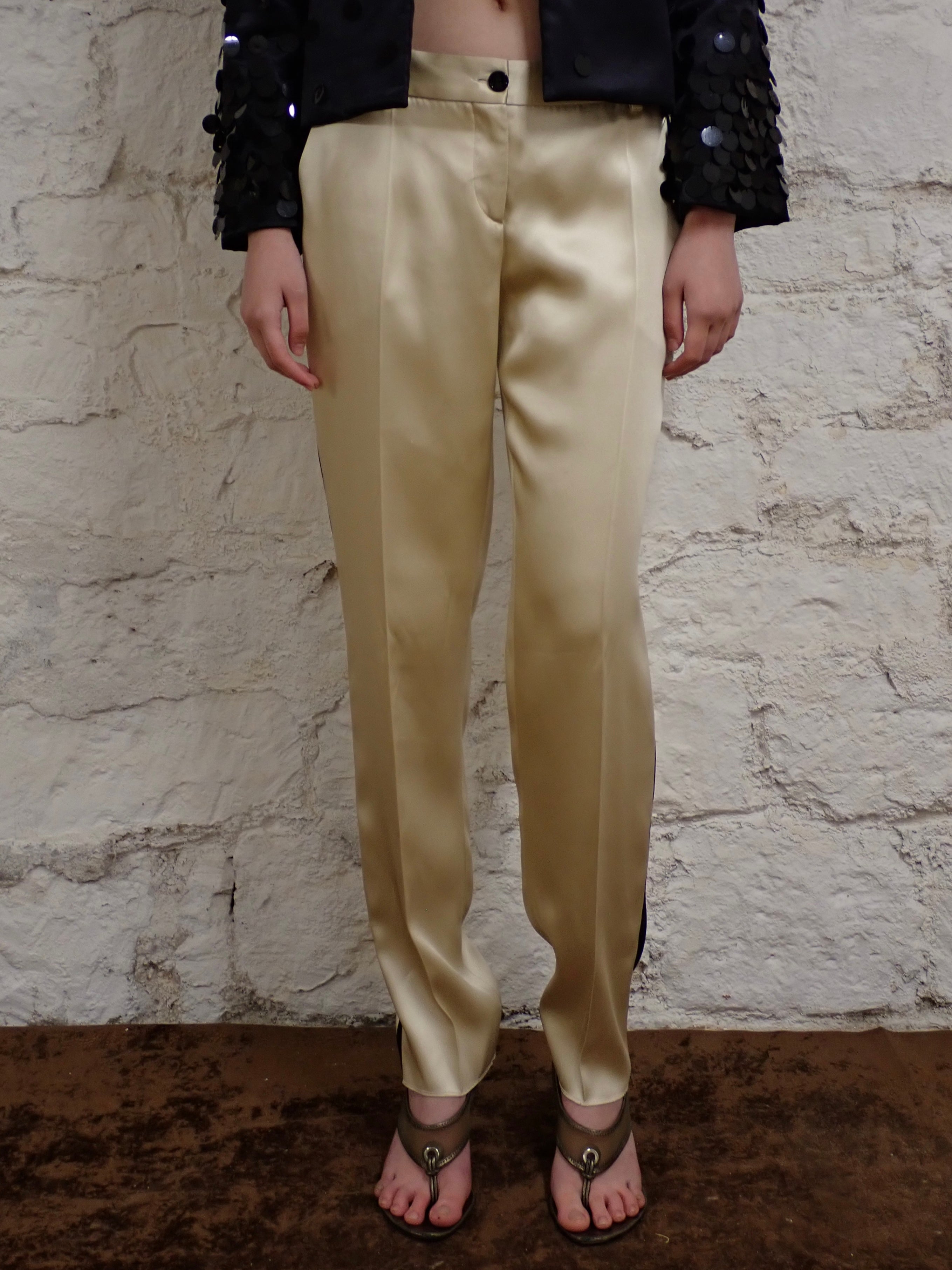 Dolce & gabbana satin pants