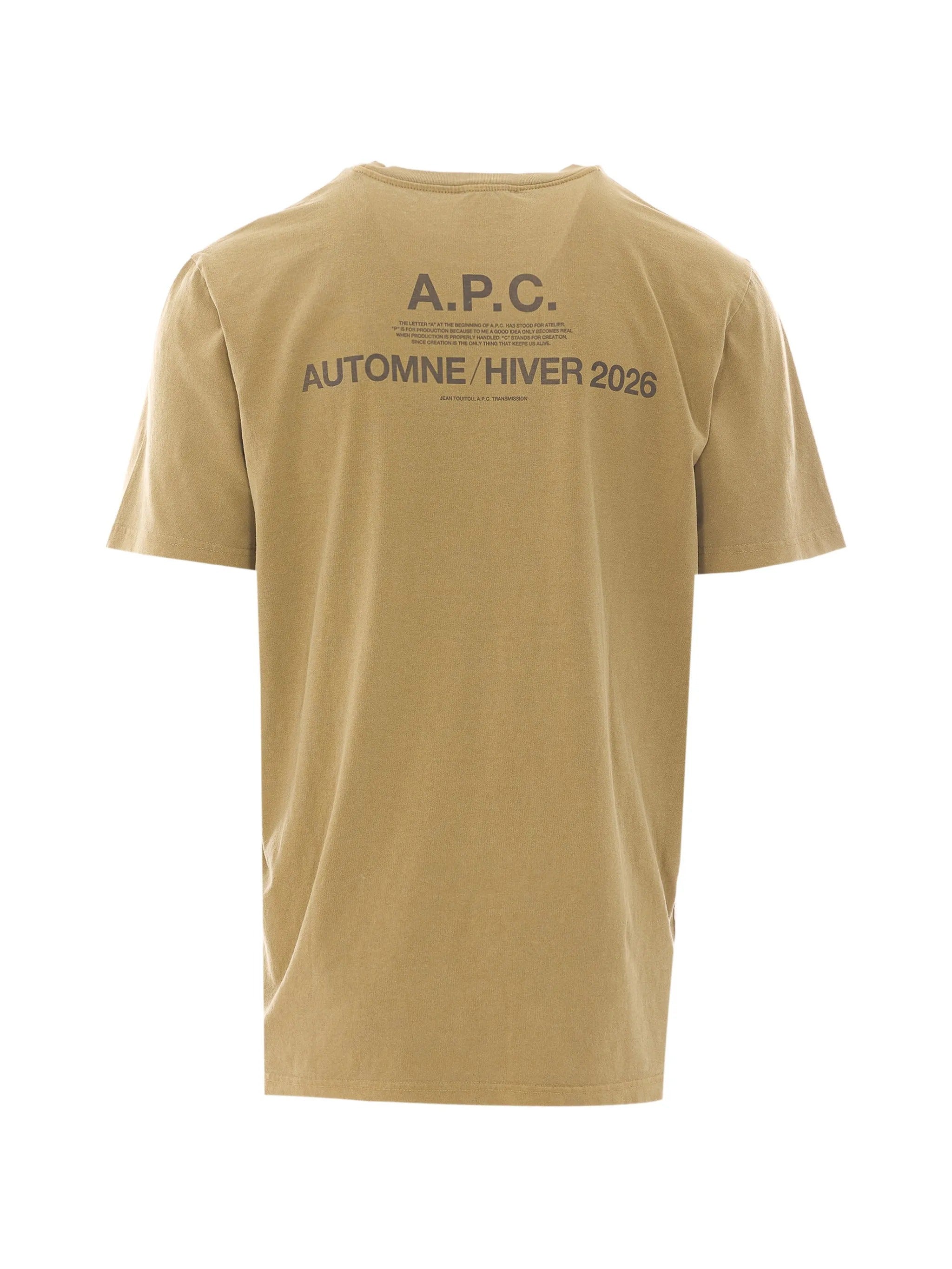 T-shirt apc automne26