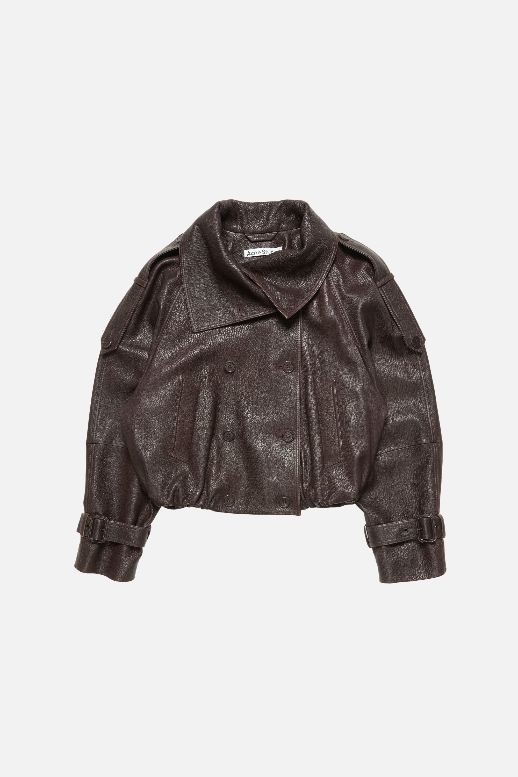 Leather outerwear fn-wn-leat000445
