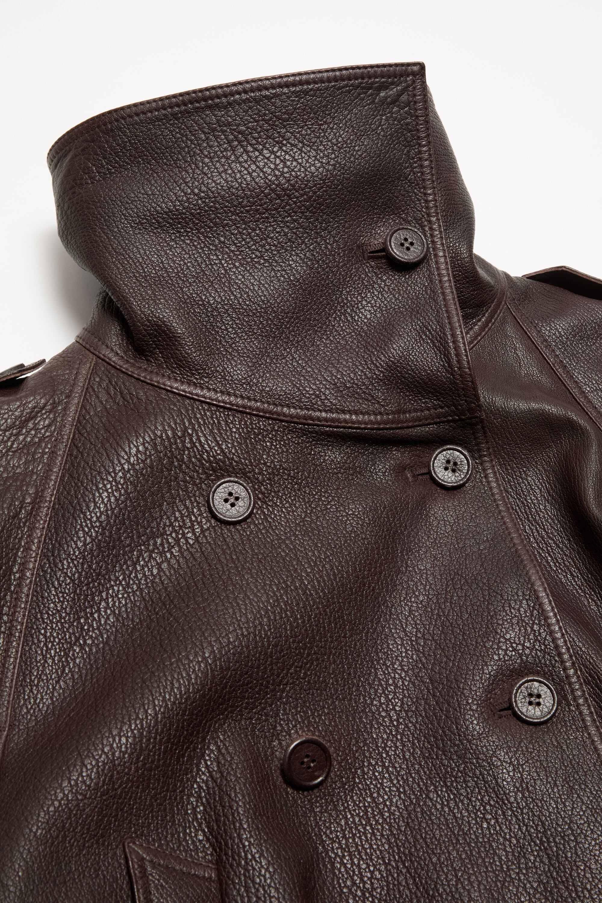Leather outerwear fn-wn-leat000445