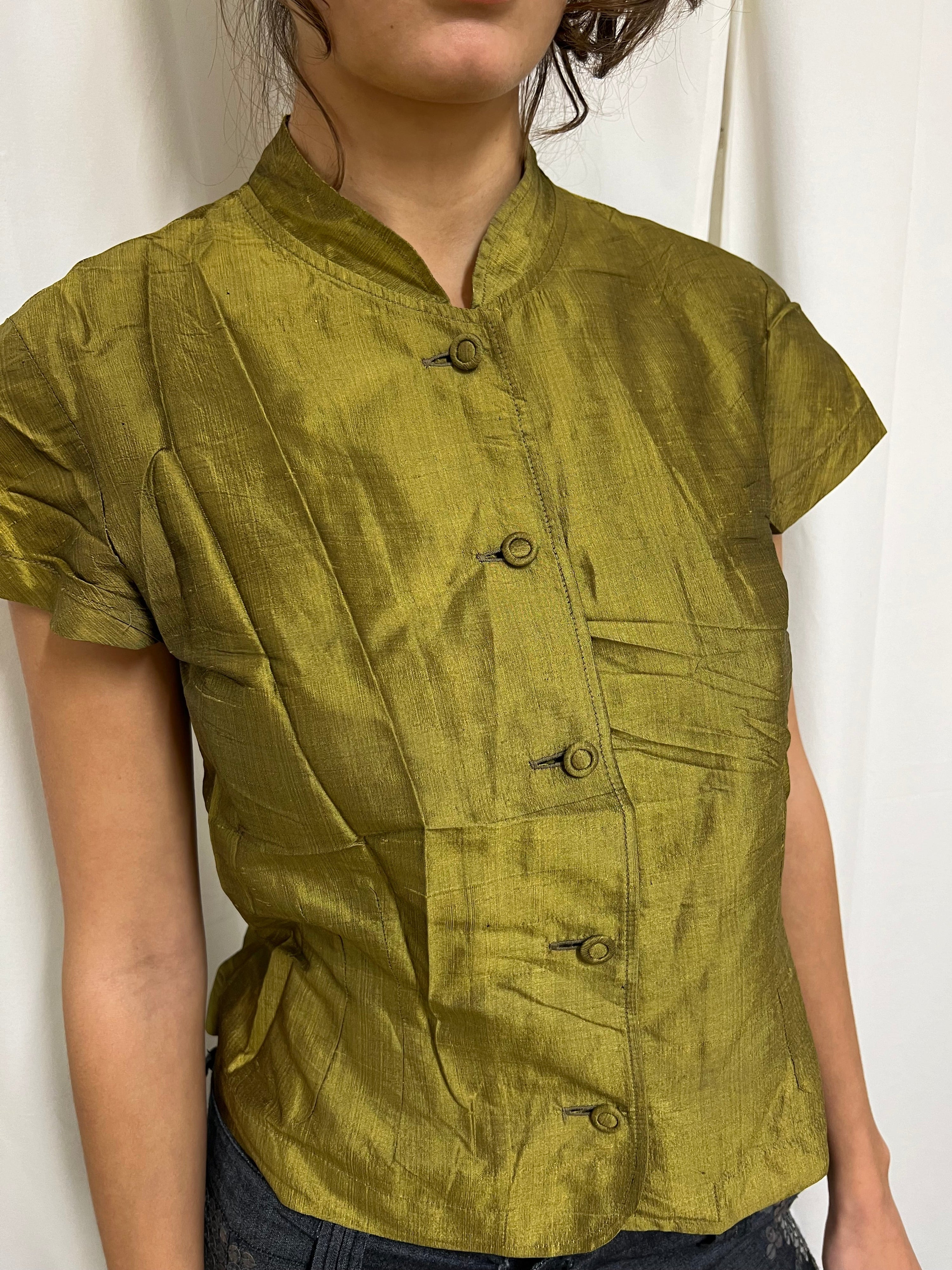 Silky blouse