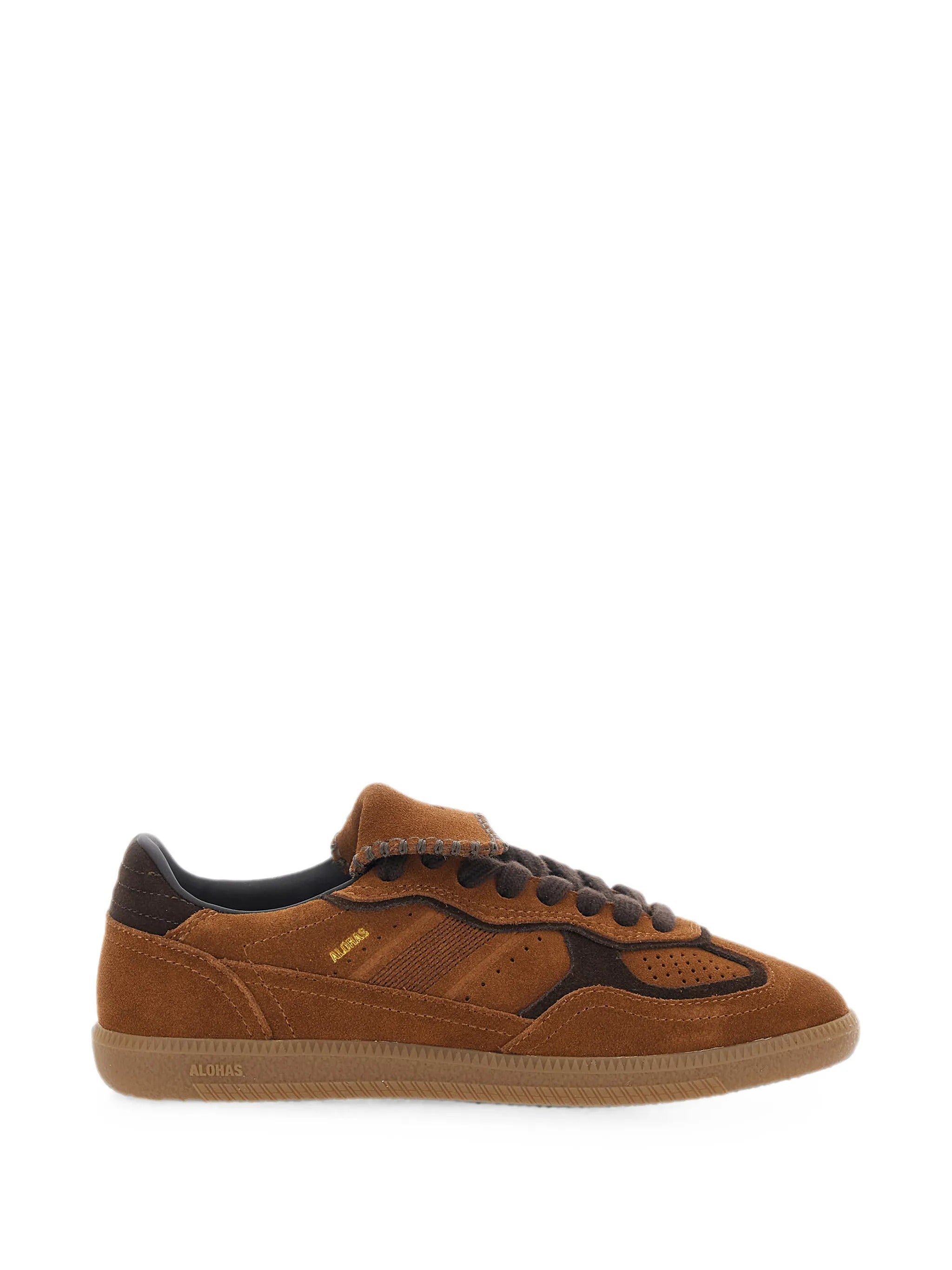 Tb.490 club suede brown leather sneakers