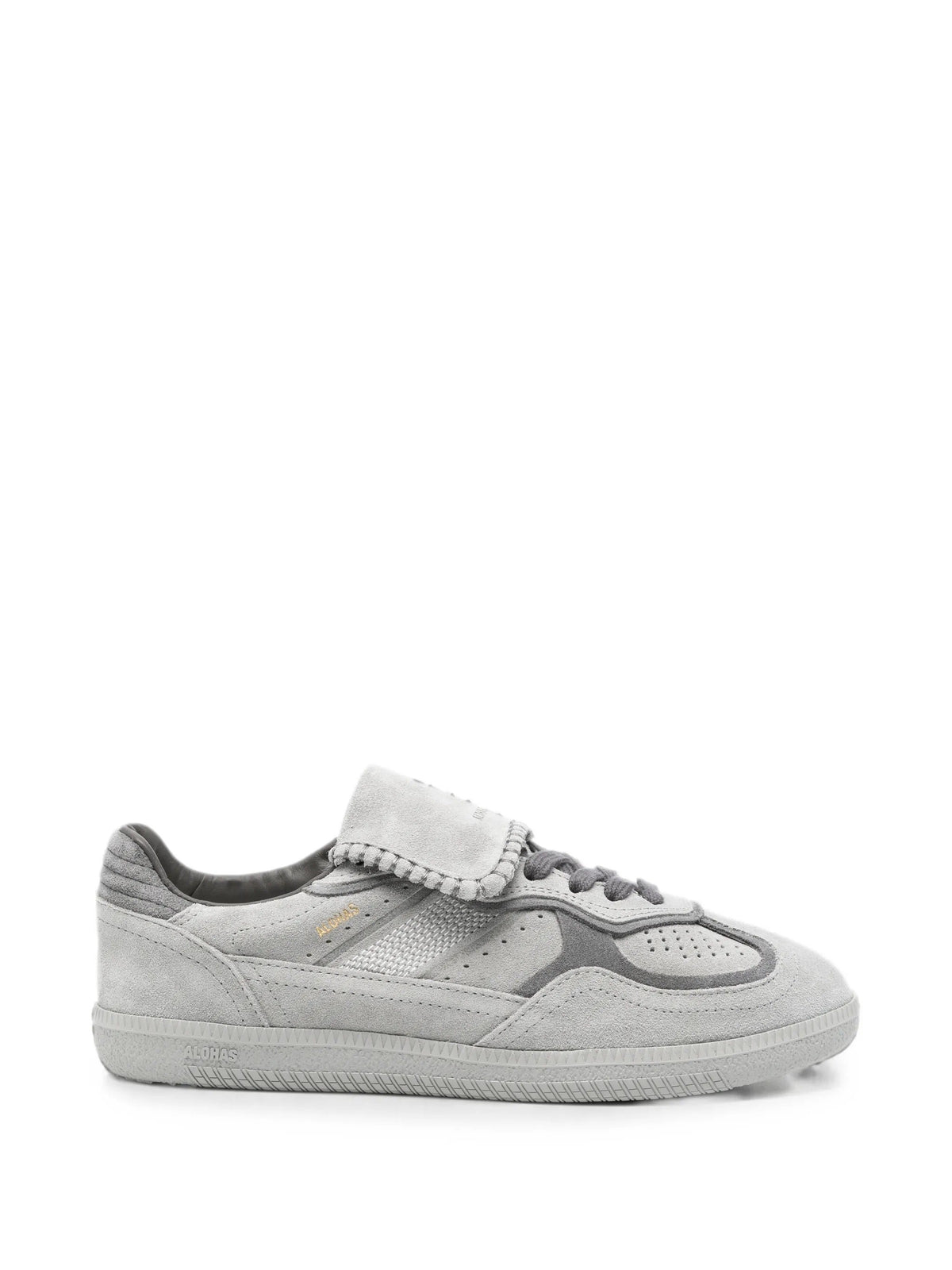 Tb.490 club suede pale grey leather sneakers