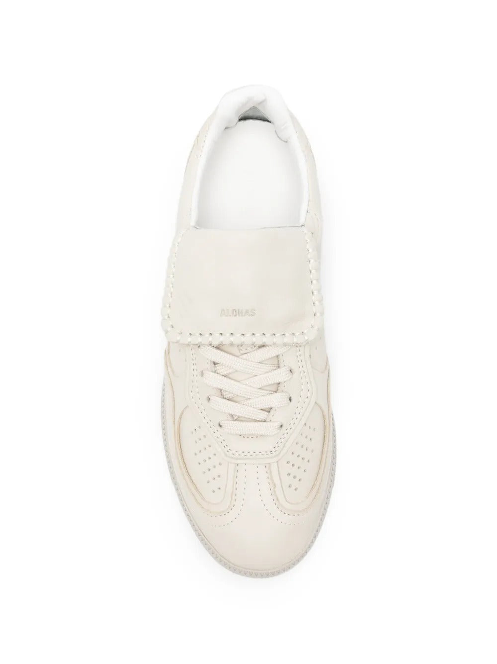 Tb.490 club cream leather sneakers