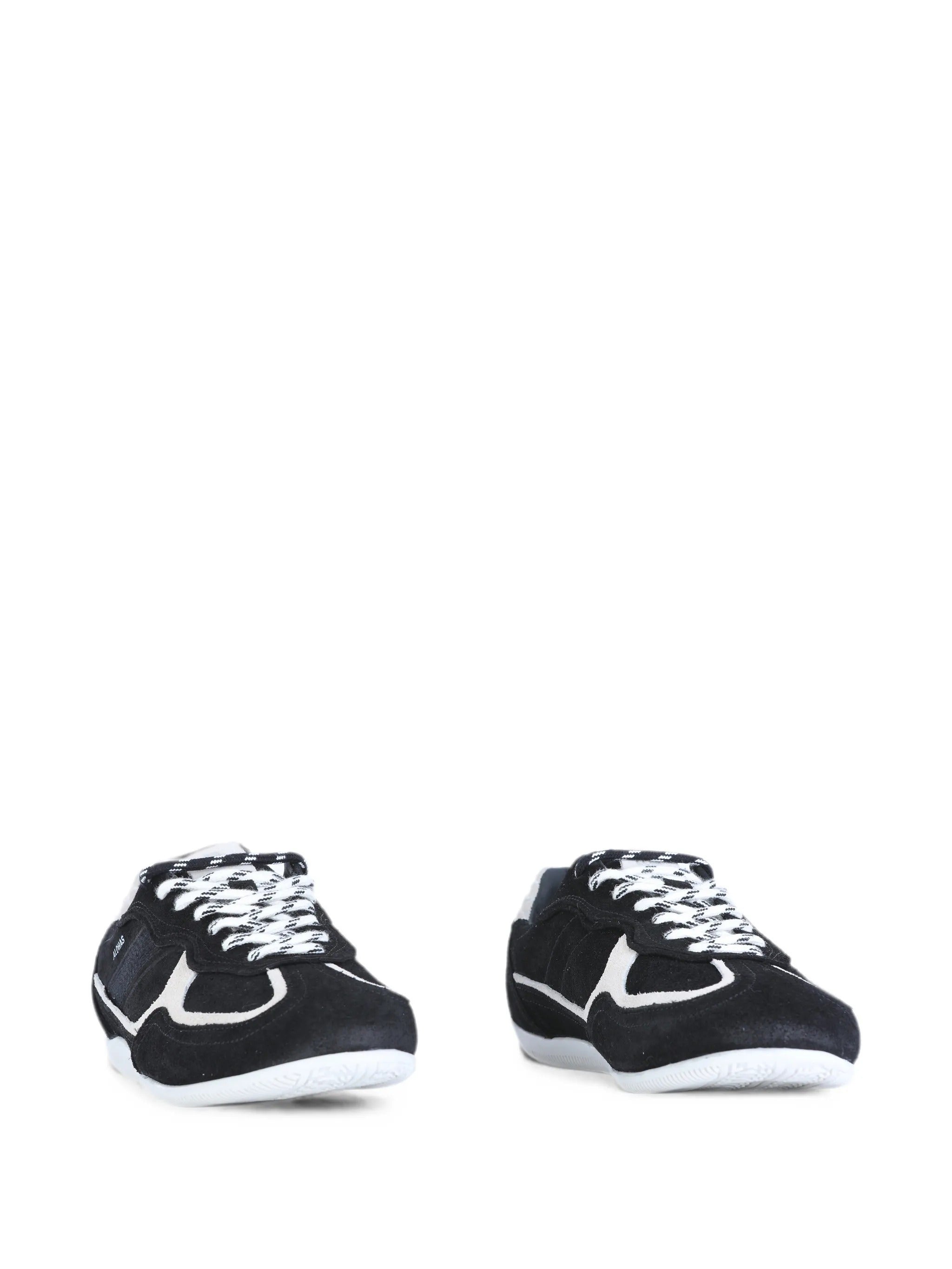 Tb.91 suede black leather sneakers