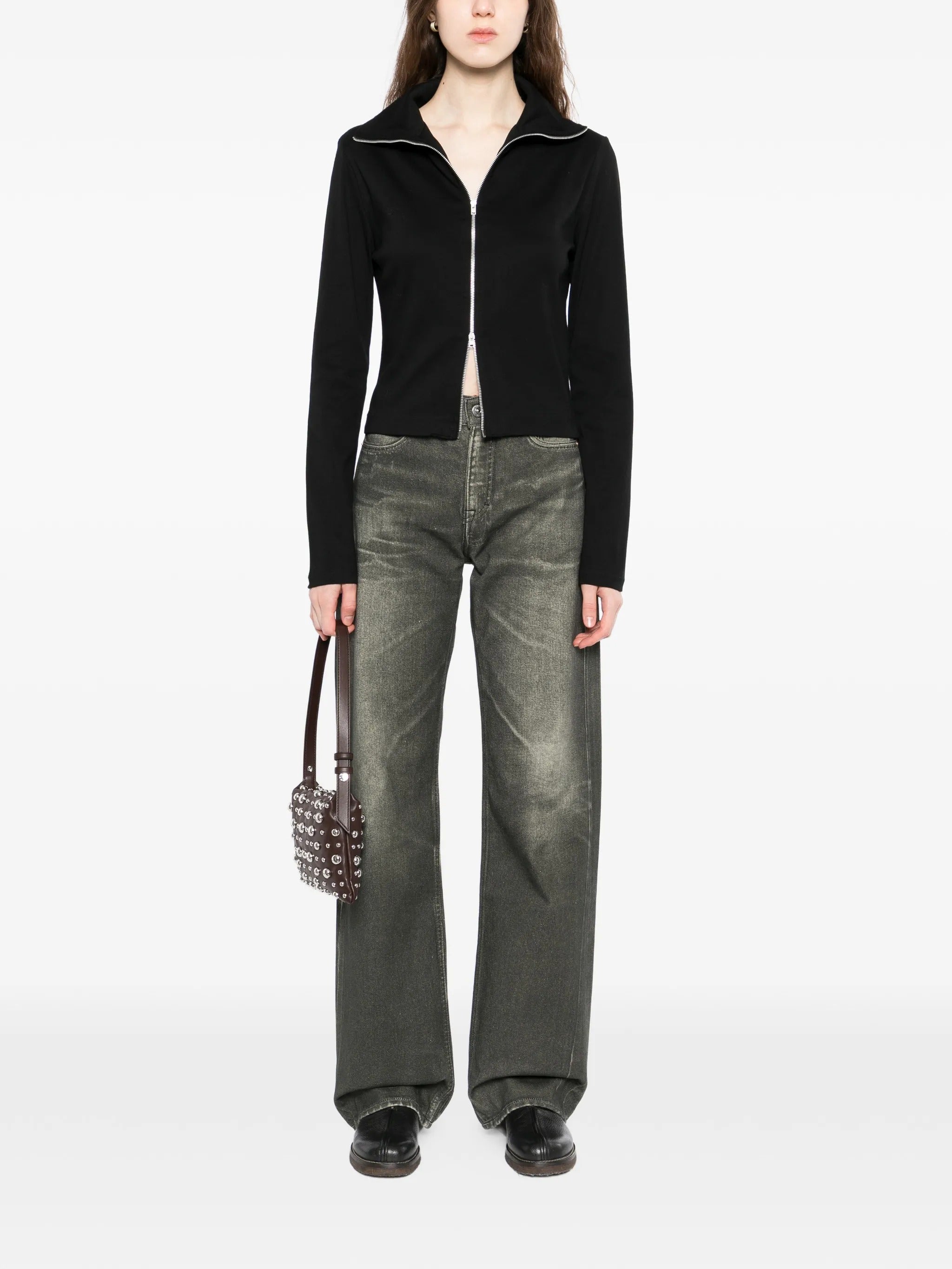 Slim zip longsleeve