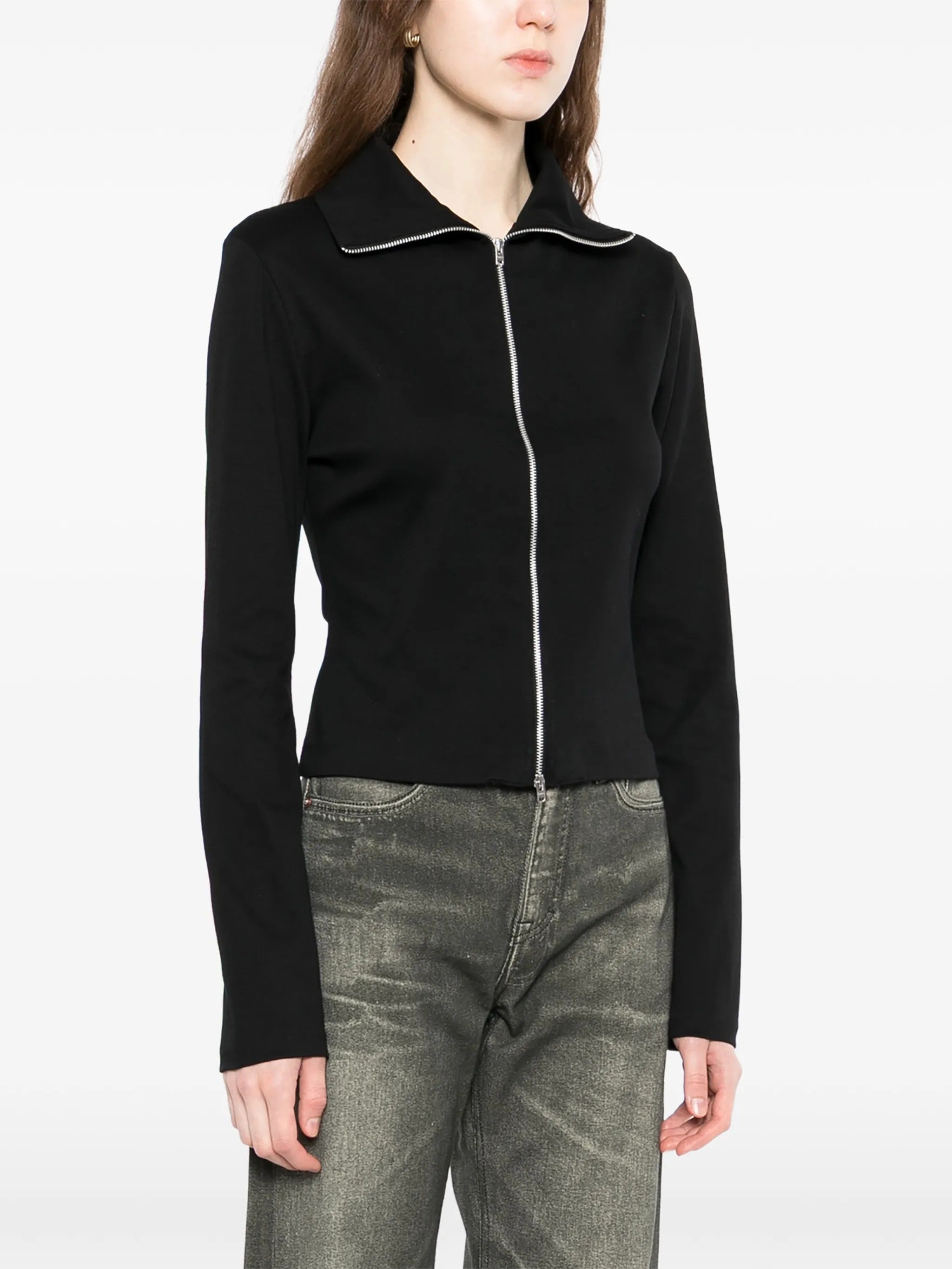 Slim zip longsleeve