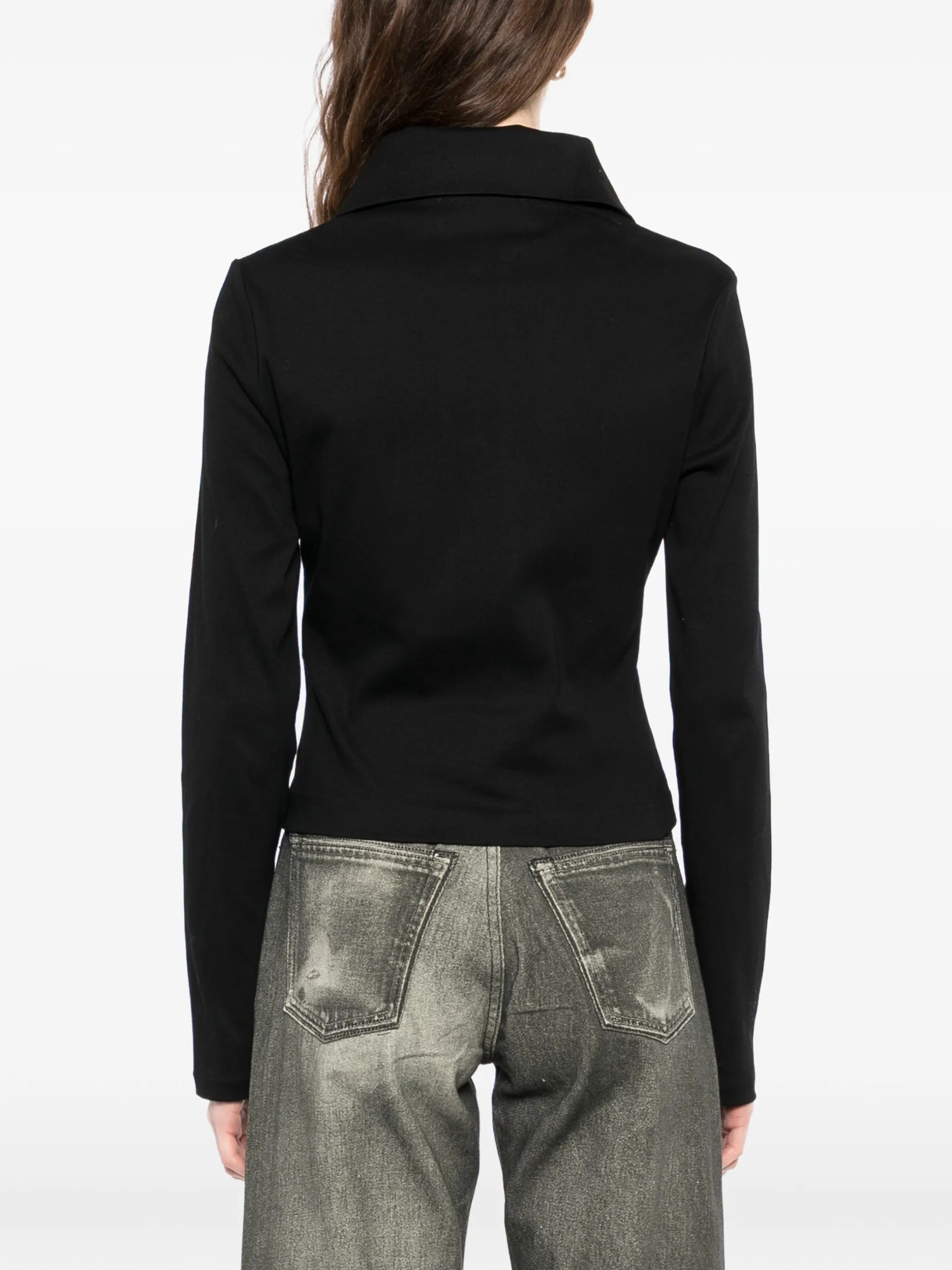 Slim zip longsleeve