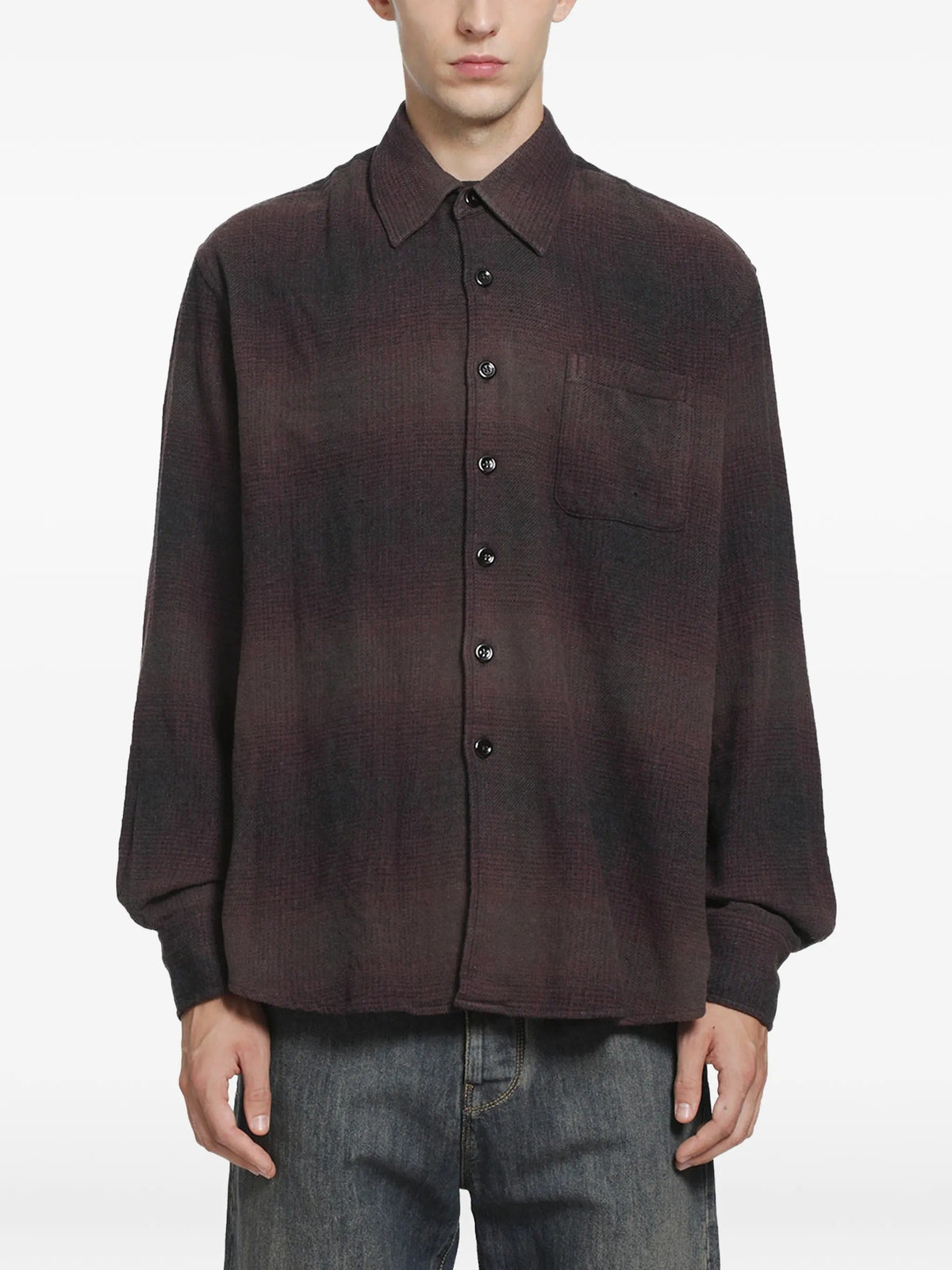 Above shirt