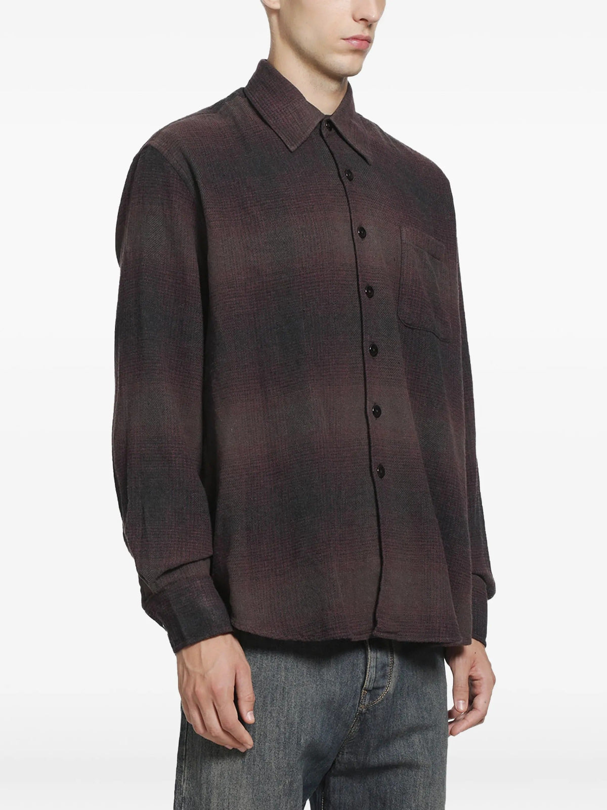 Above shirt