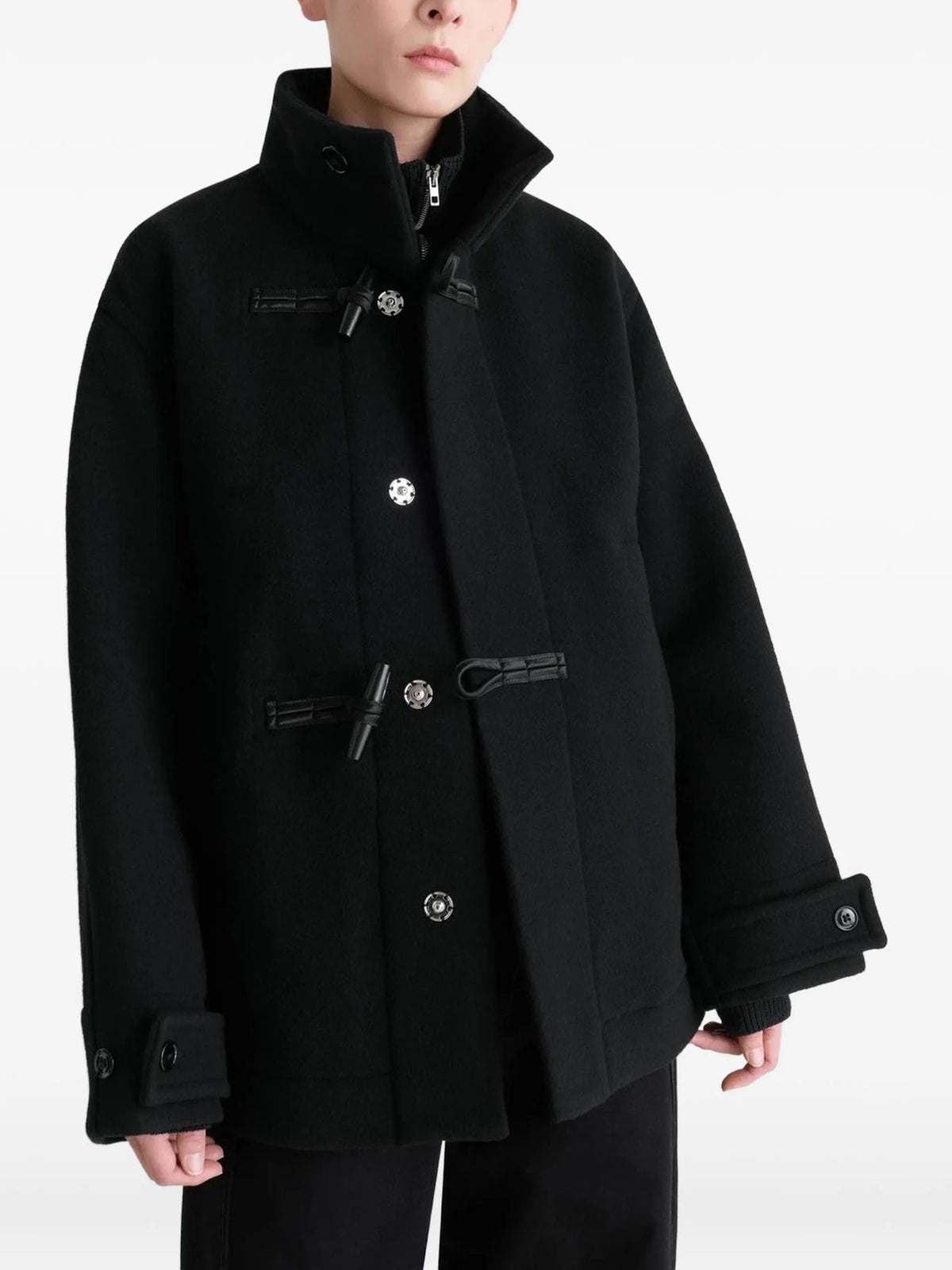 Short duffle coat