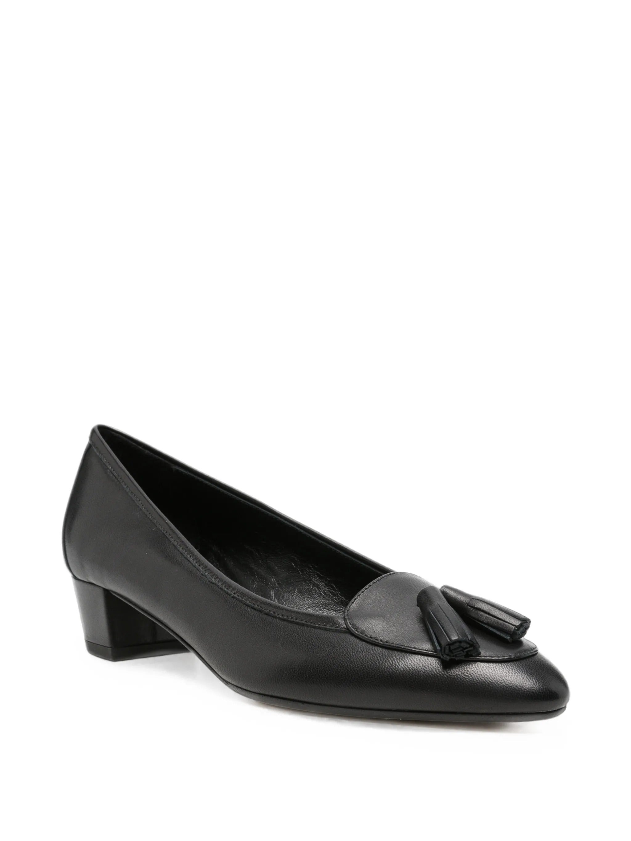 Valentine tassel nappa leather black