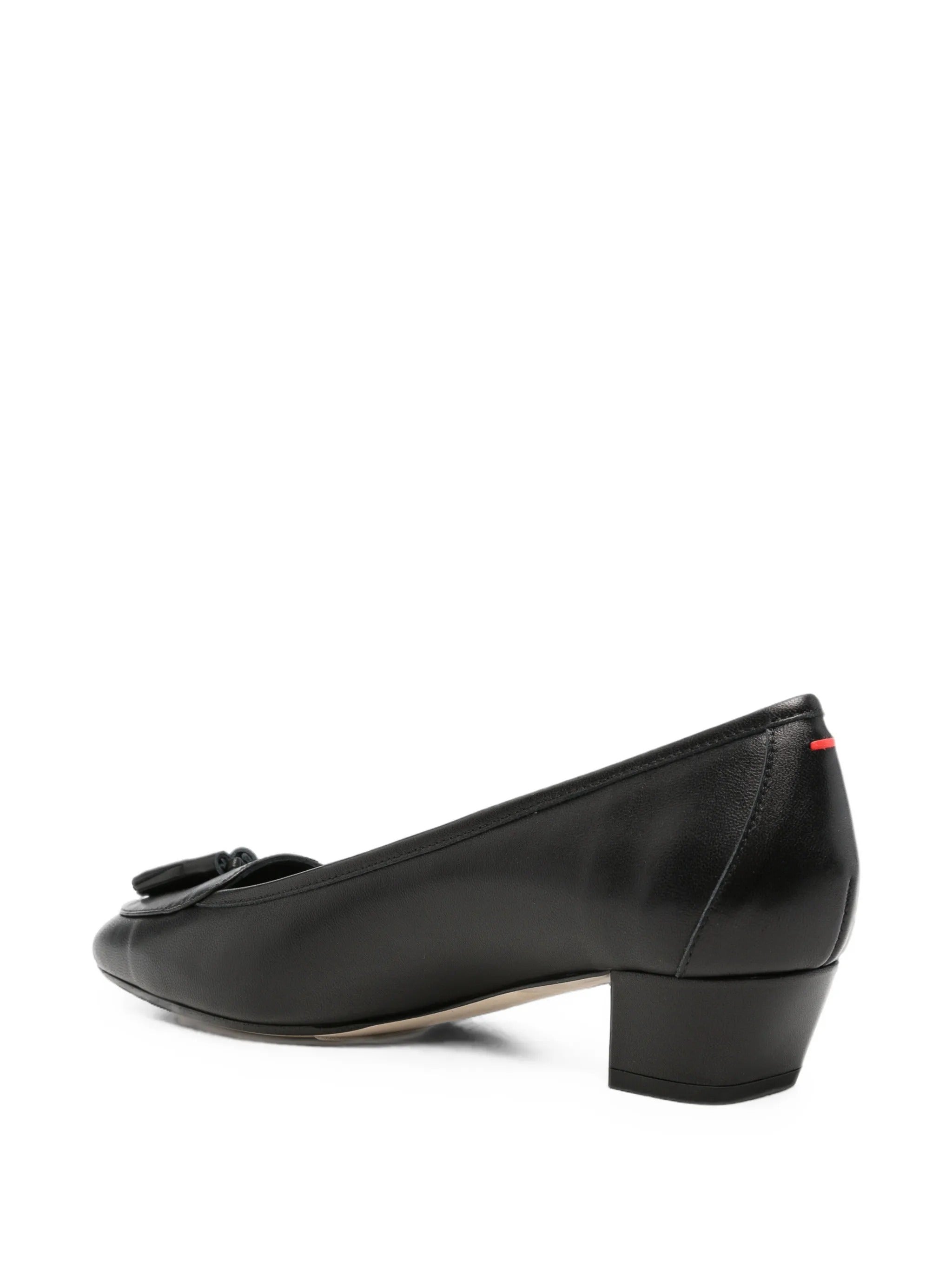 Valentine tassel nappa leather black