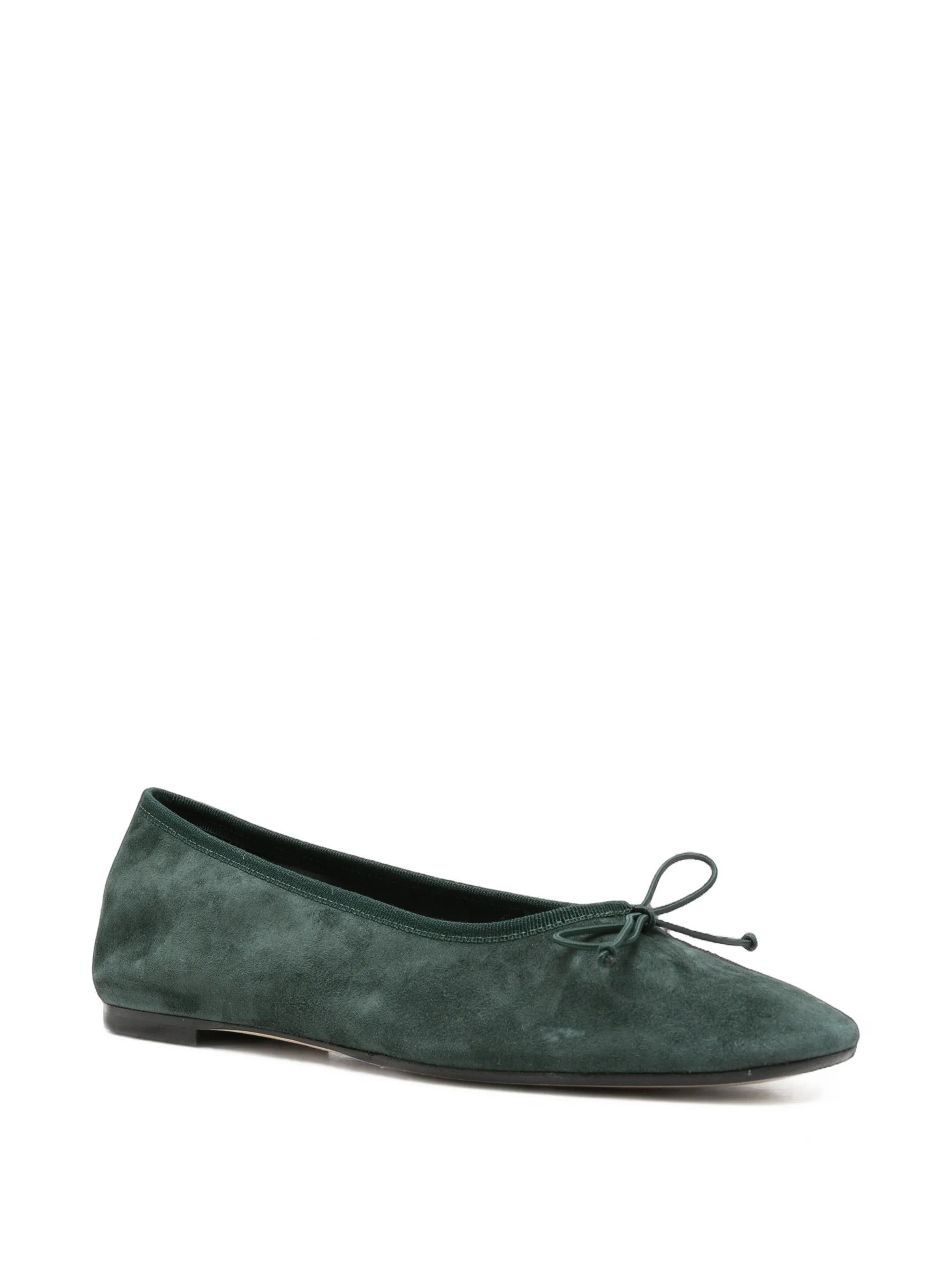 Tiby kid suede leather moss