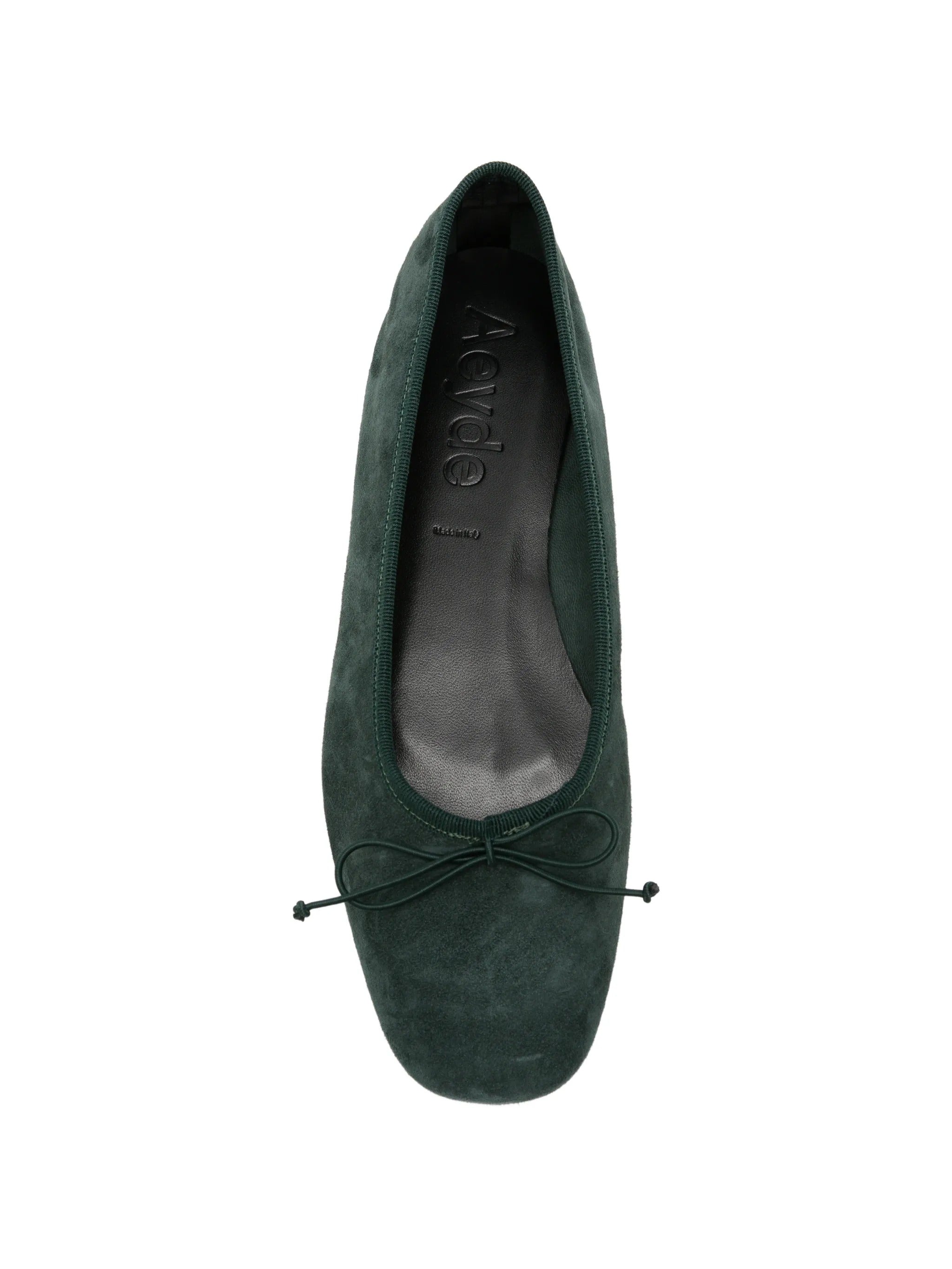 Tiby kid suede leather moss