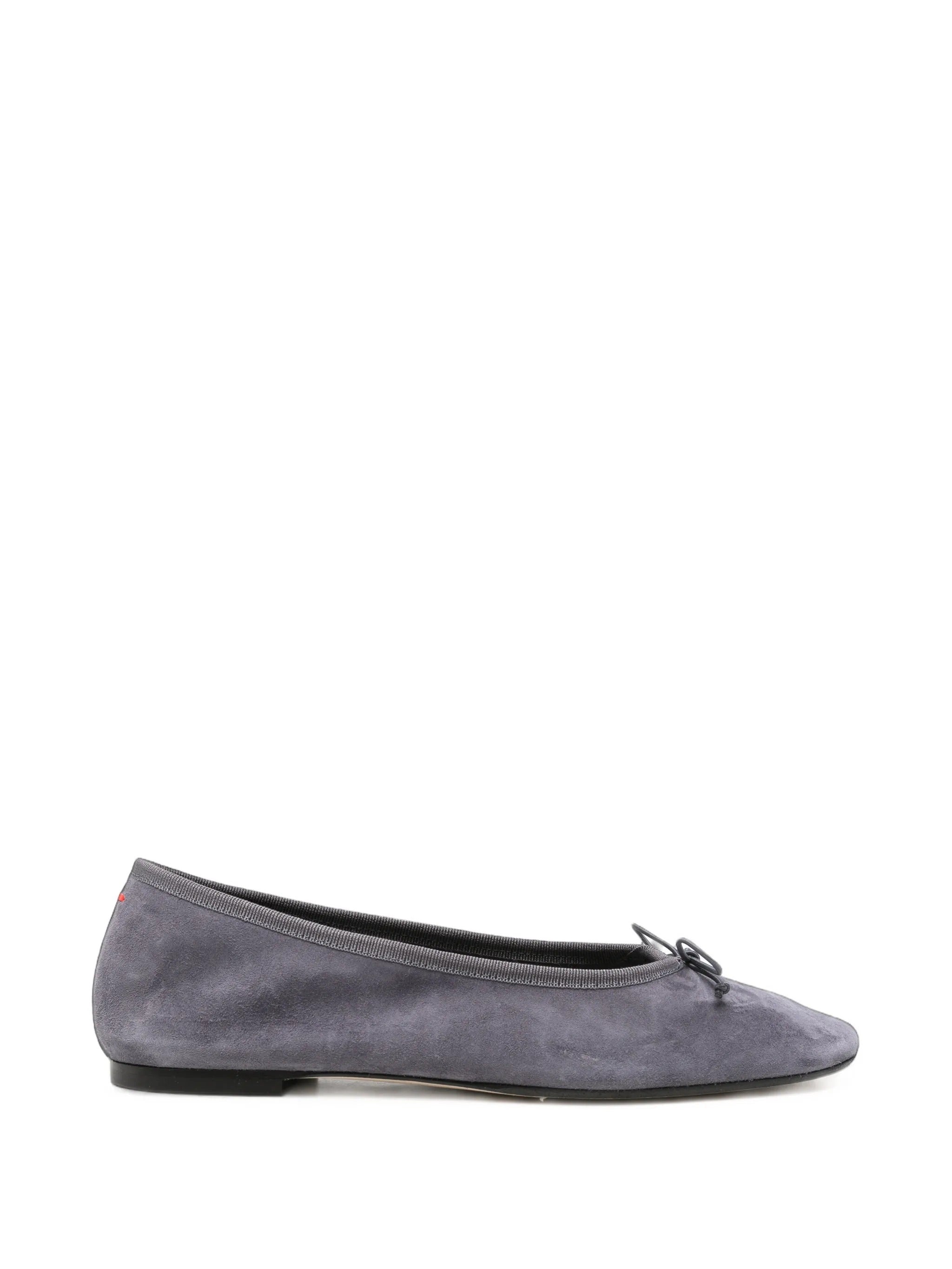 Tiby kid suede leather dusty purple