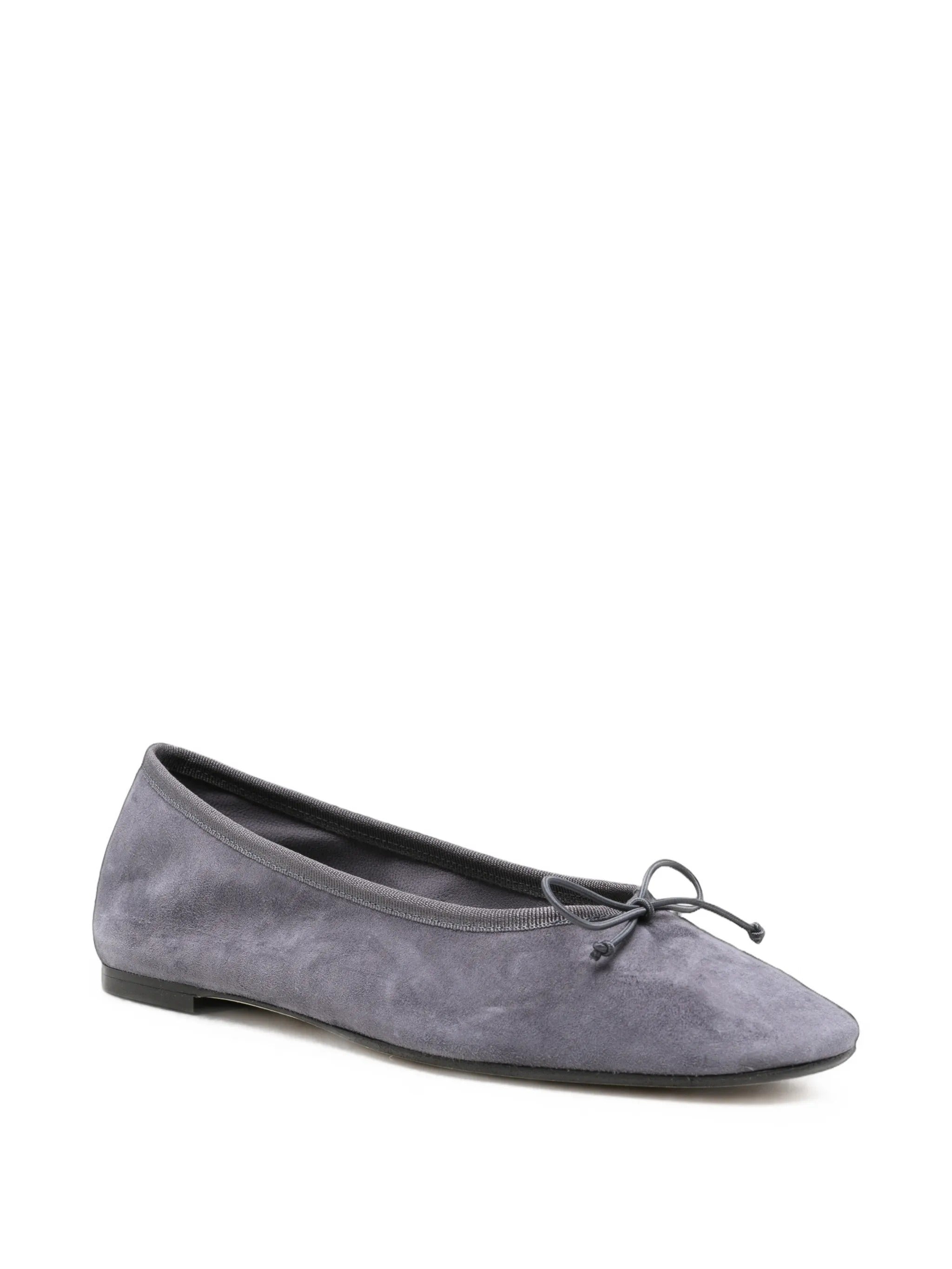 Tiby kid suede leather dusty purple