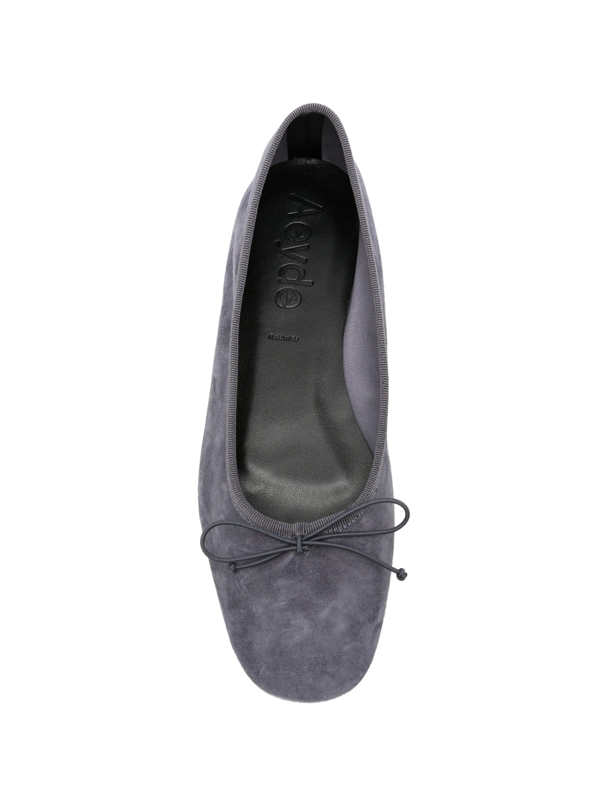 Tiby kid suede leather dusty purple
