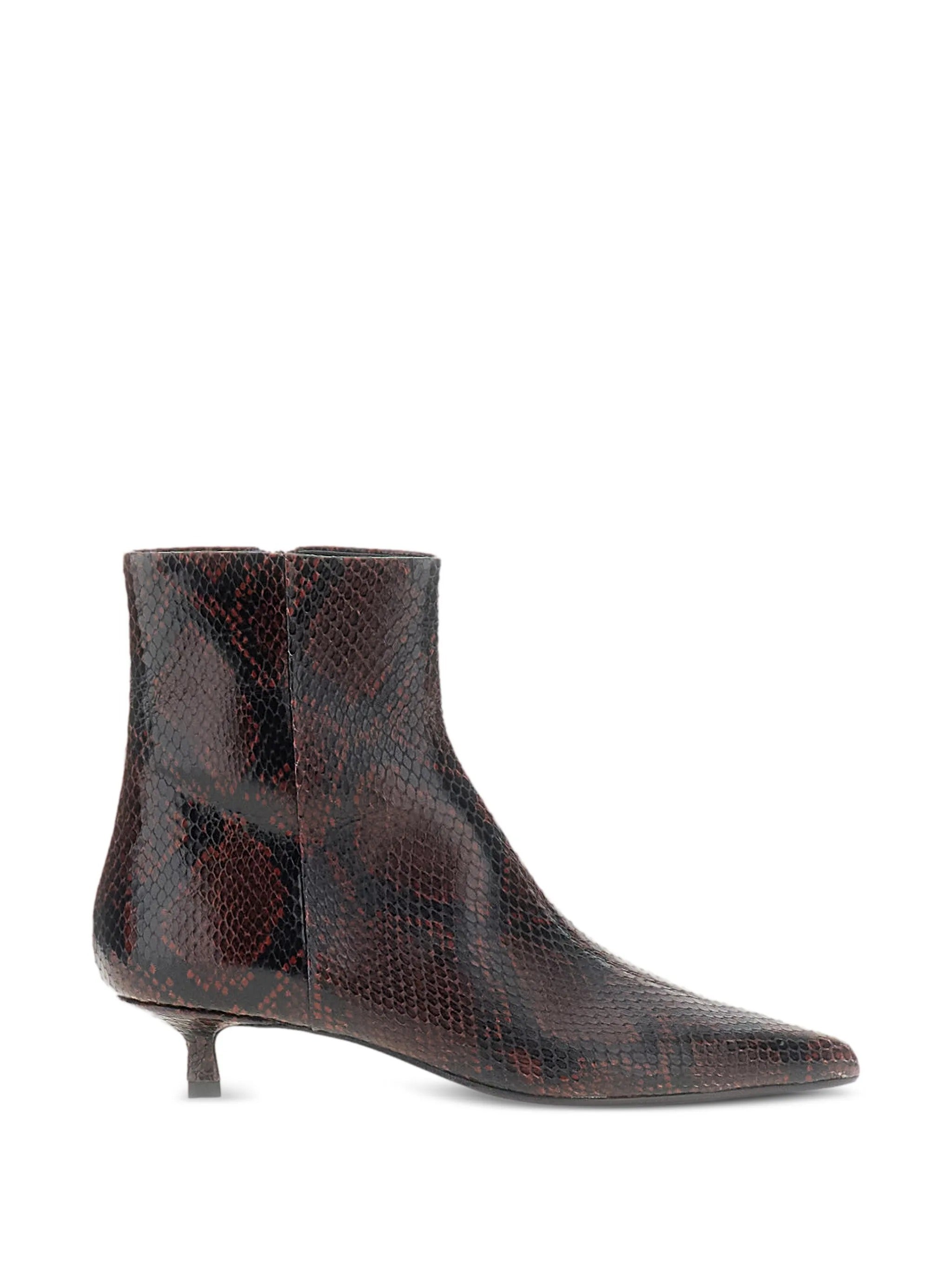 Sofie snake print calf leather port