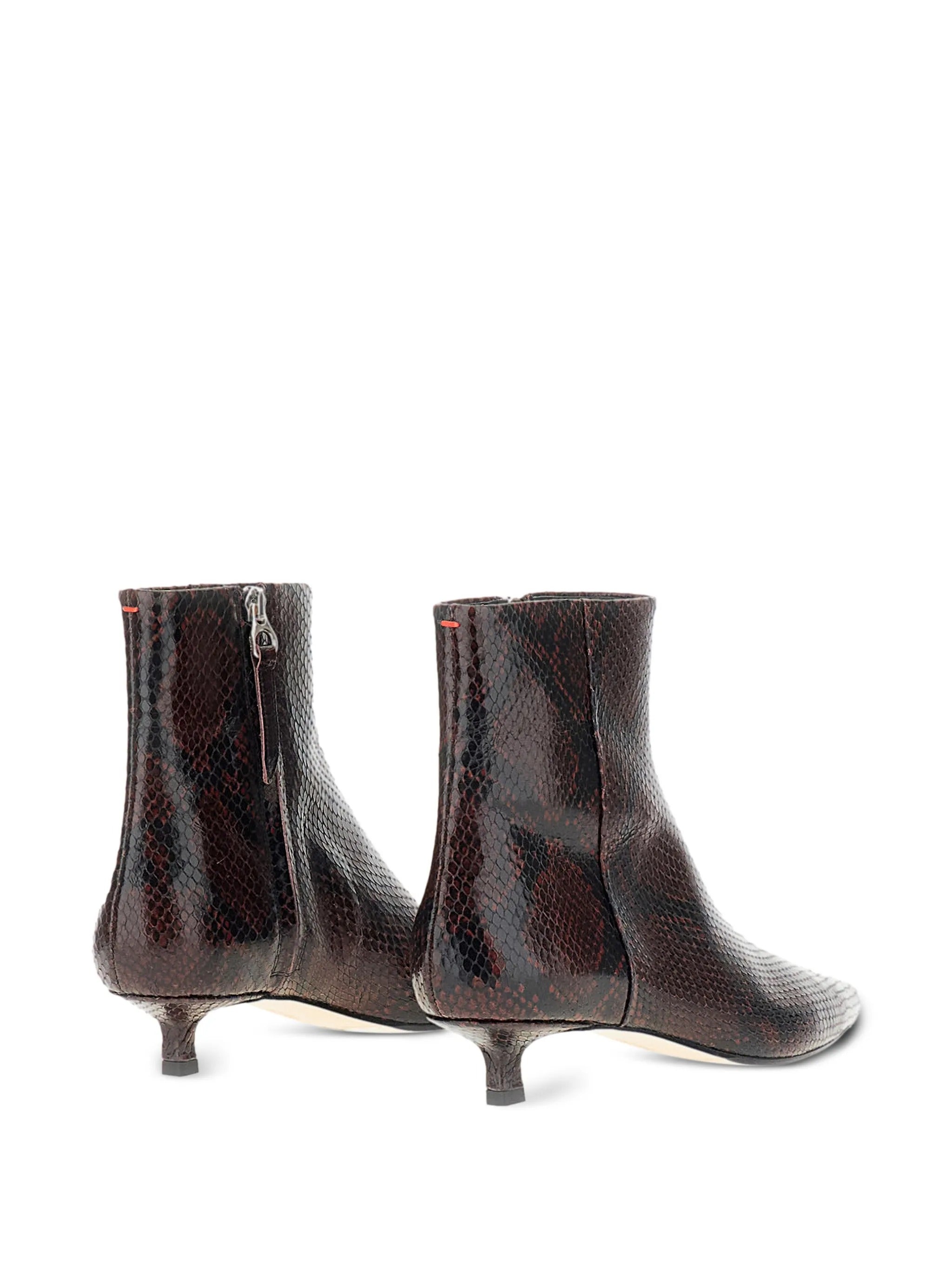 Sofie snake print calf leather port