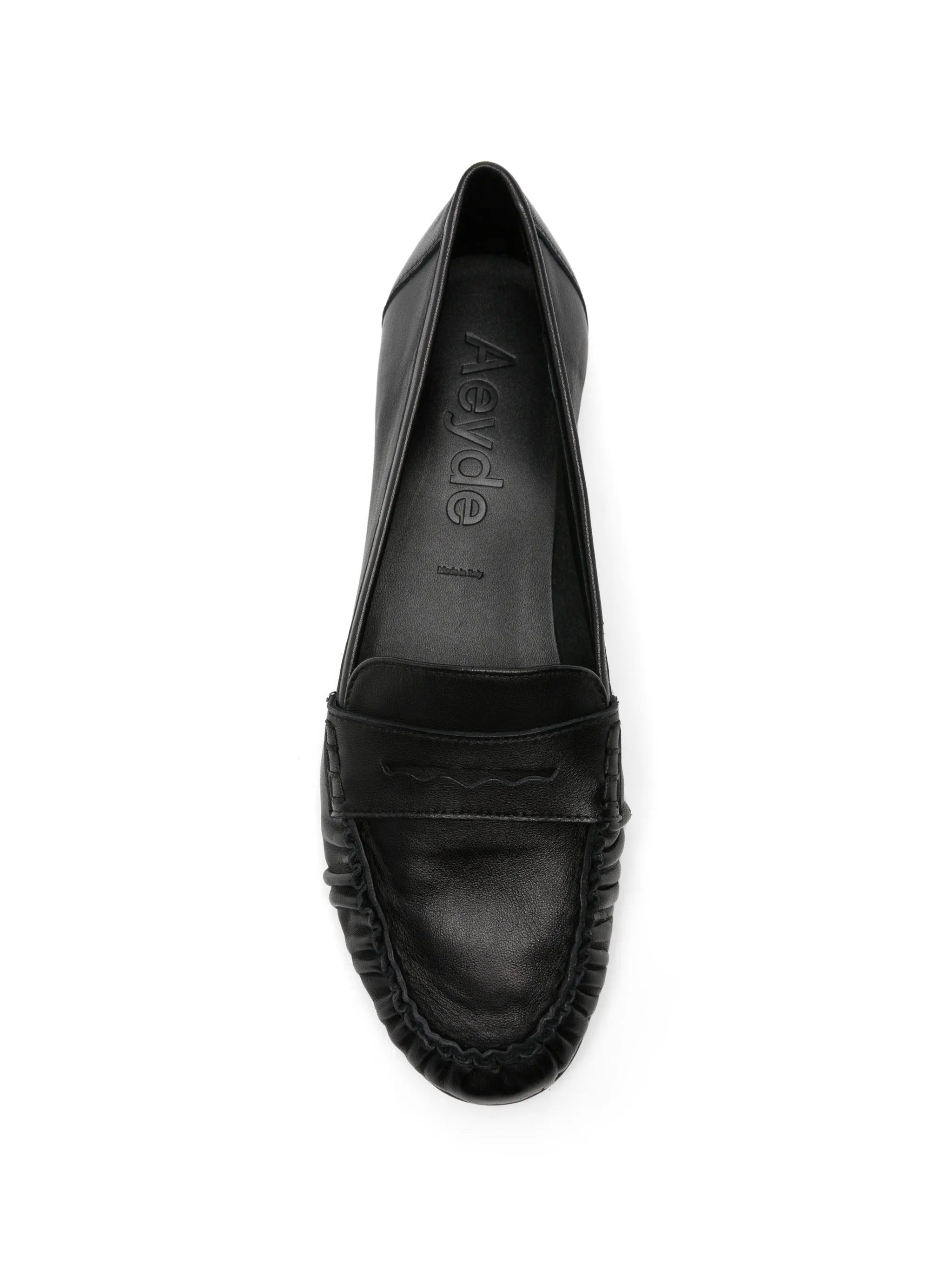 Aldous nappa leather black