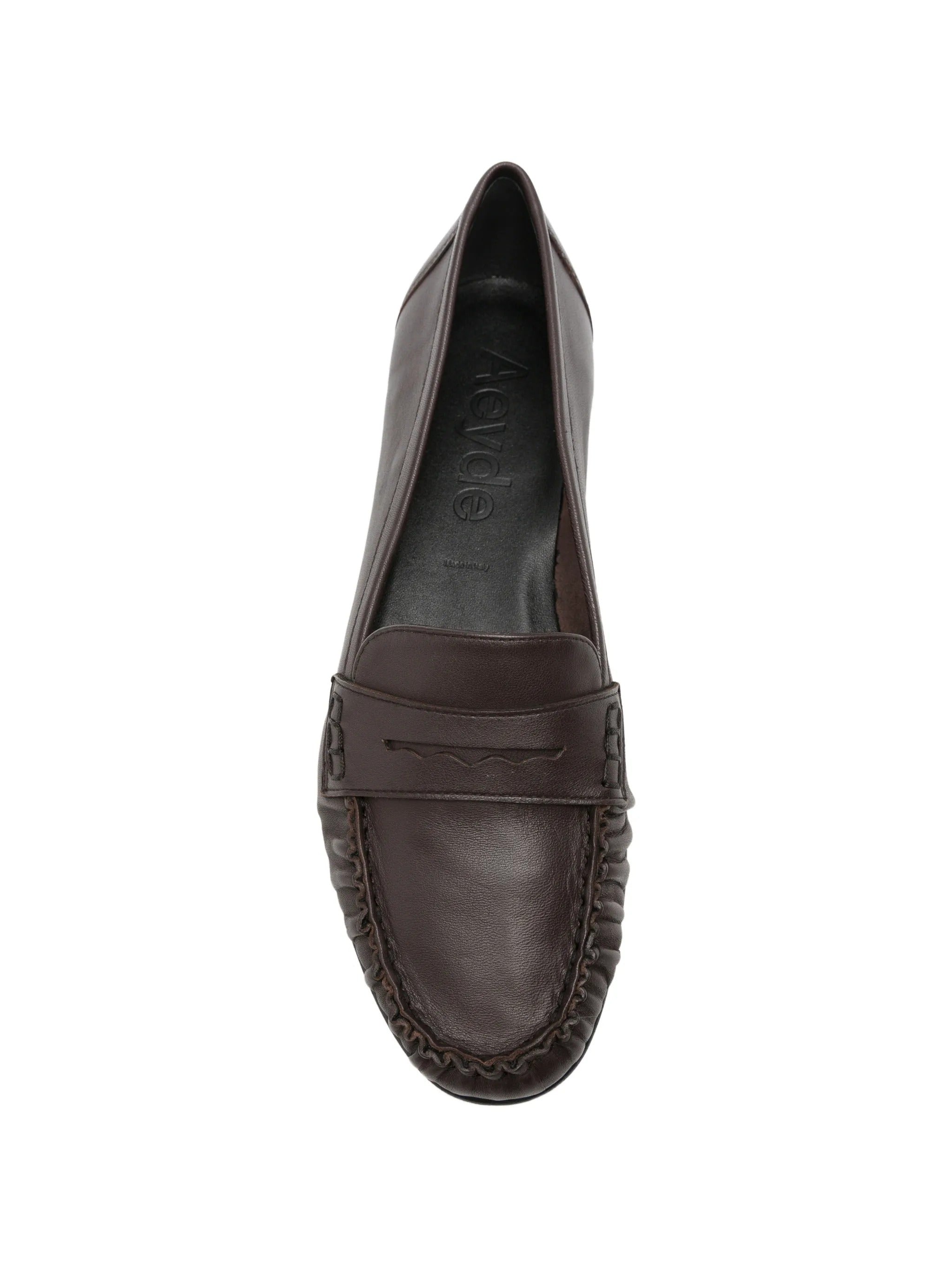 Aldous nappa leather moka